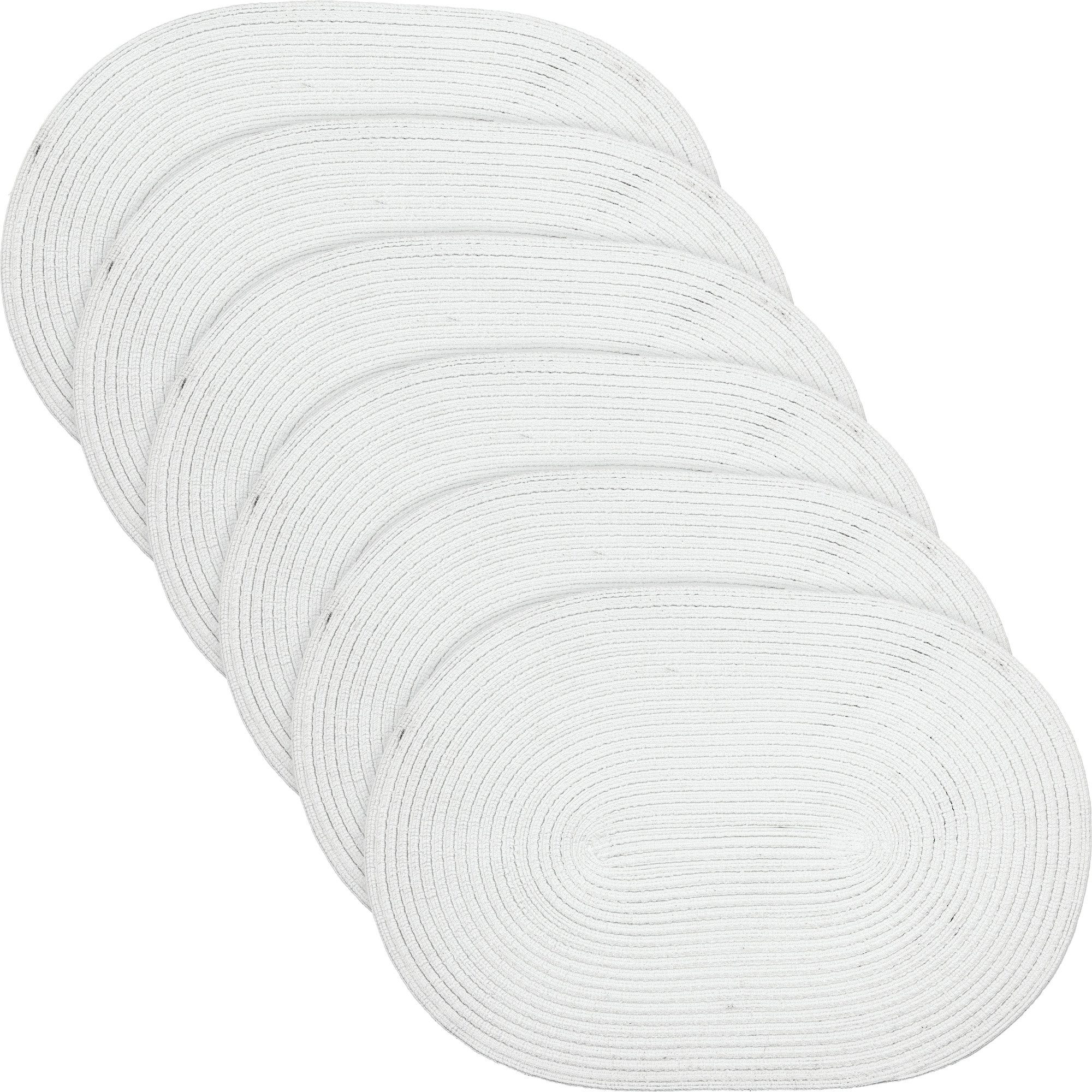 Erwin Müller Platzset Tischset "Silves" 6er-Pack, Uni günstig online kaufen