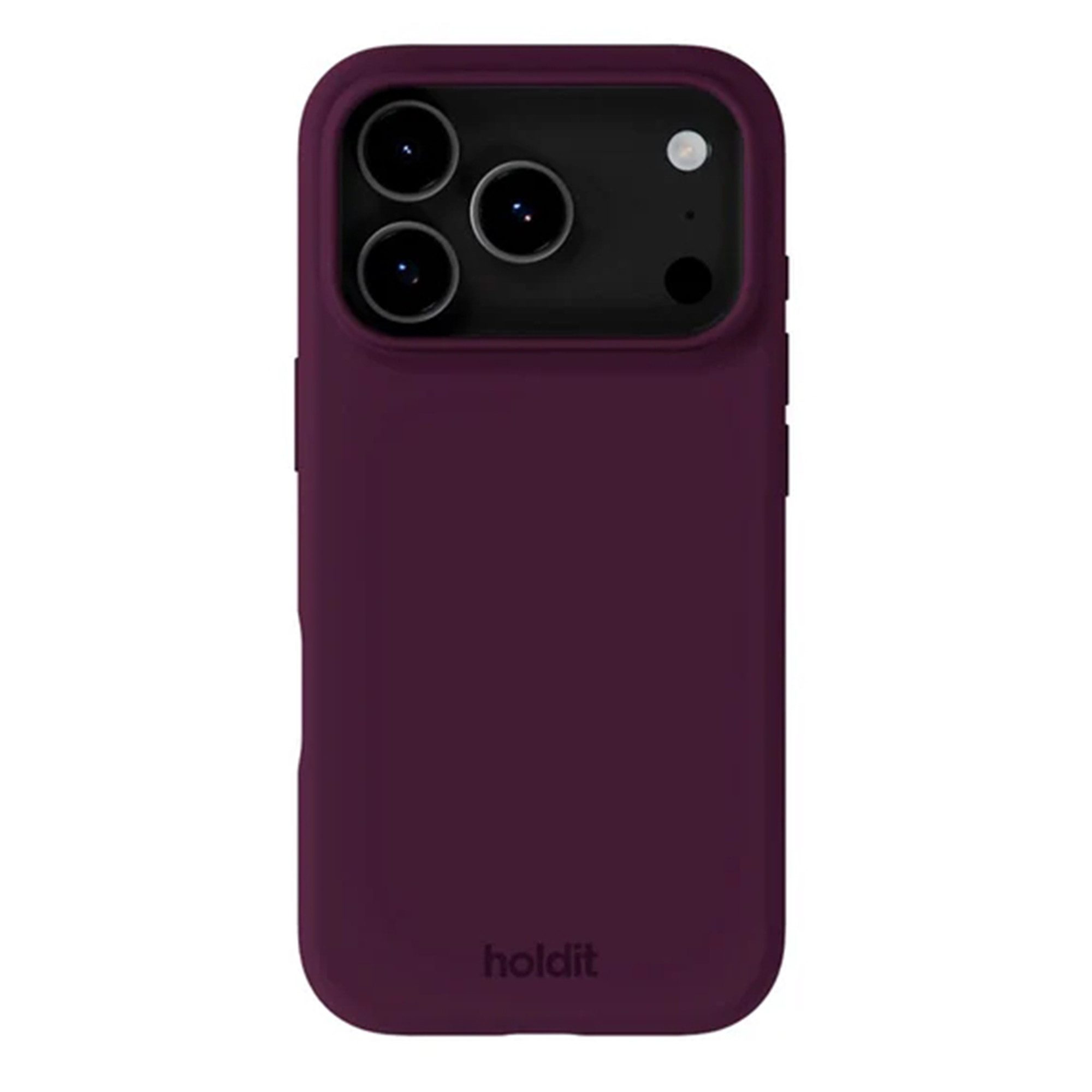 holdit Backcover Holdit Silicone Case Apple iPhone 18 Pro / 17 Pro - Deep Plum