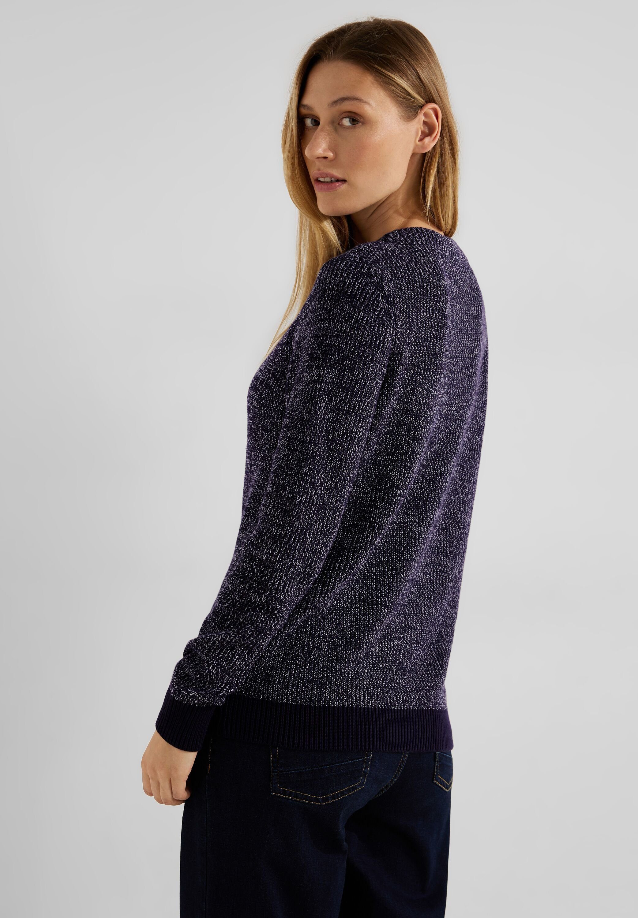 Strickpullover night sky Cecil blue