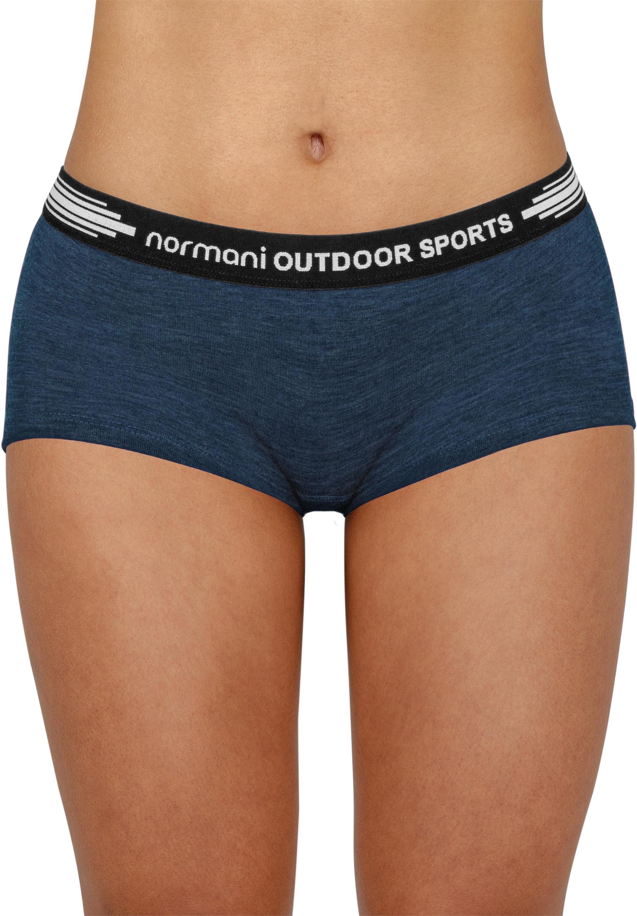 normani Slip Damen Merino Boxershorts Morwell Merino Unterhose Slip Panties Hipster Unterwäsche aus Merinowolle