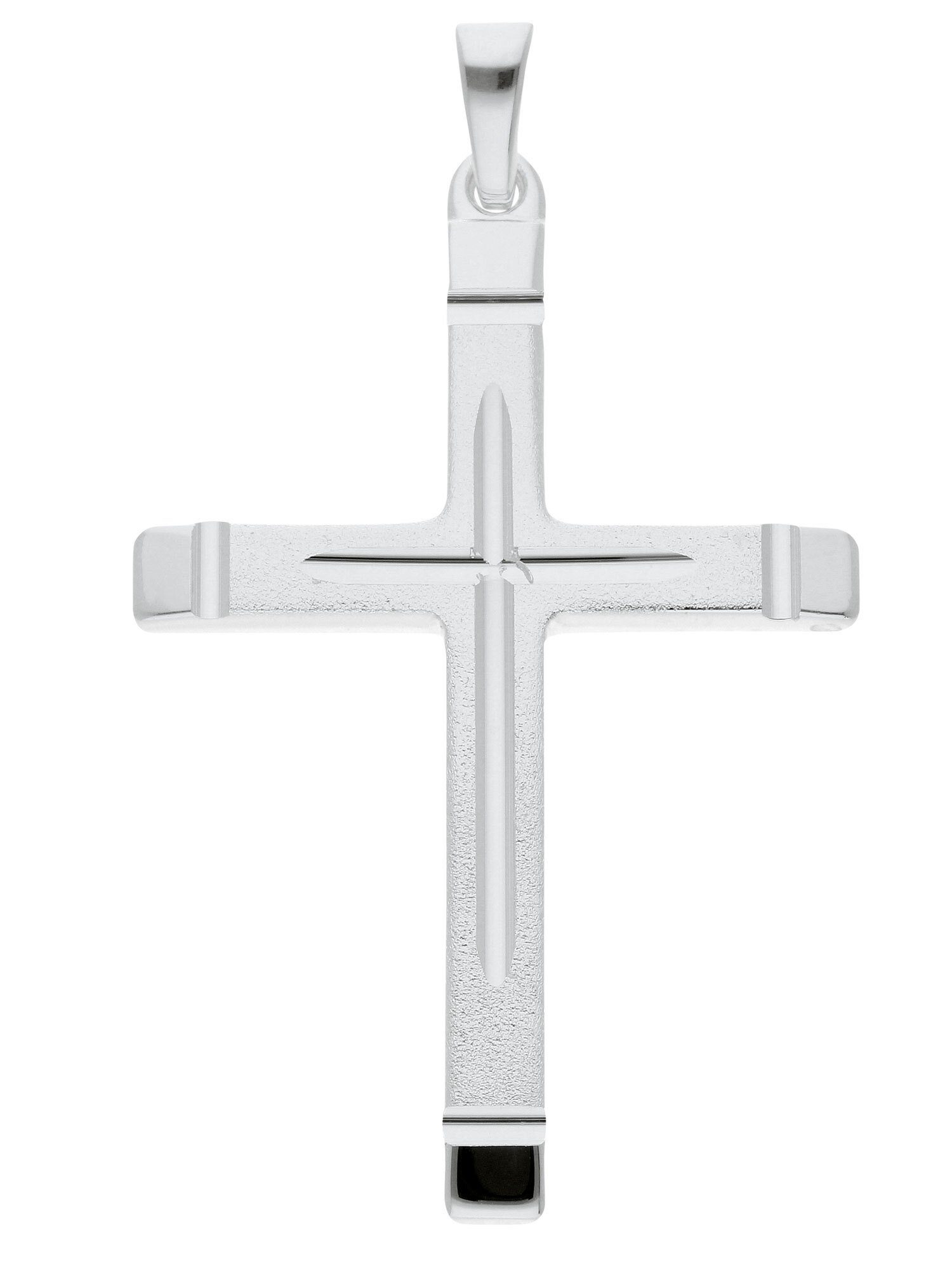 Adelia´s Kettenanhänger 925 Damen Kreuz & Silber für Anhänger, Herren Silberschmuck