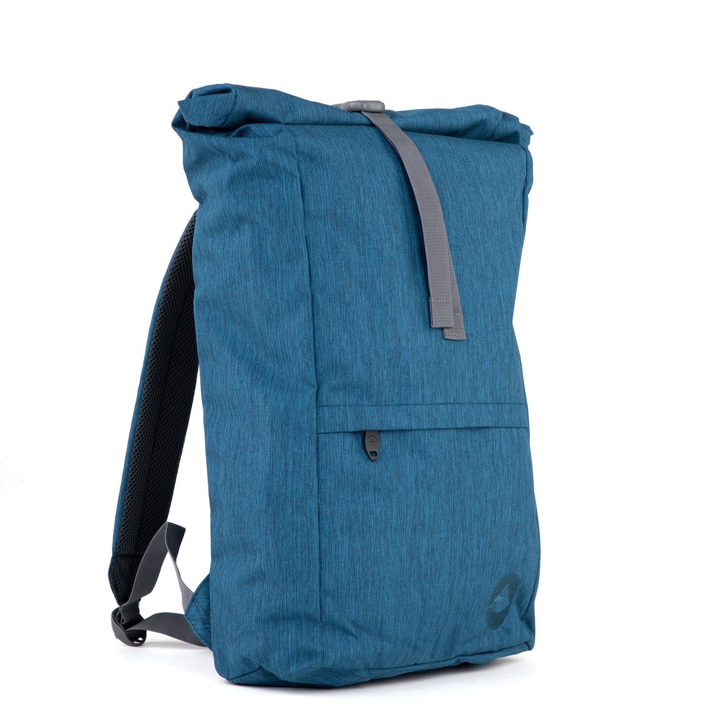 bodhi Yogatasche Urban Yogi Rolltop Rucksack, dunkelblau meliert