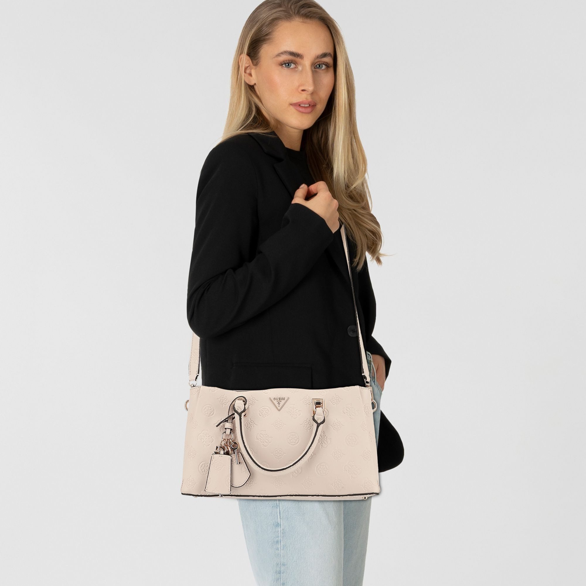 Guess Henkeltasche Tisha, Polyurethan günstig online kaufen