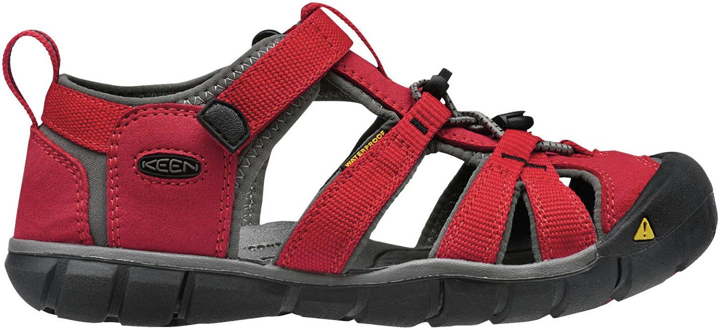 Keen SEACAMP II CNX red/gargoyle Sandale racing