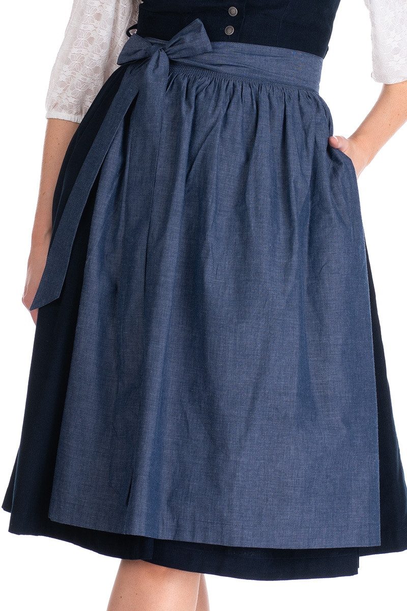 Hammerschmid Dirndl Cord Dirndl 2tlg. - ALMSEE - dunkelblau