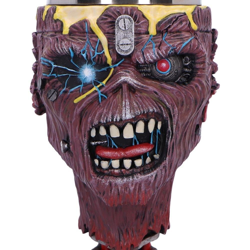 Nemesis Now Weißweinglas Iron Maiden Kelch Can I Play With Madness, 1-tlg., Ideales Geschenk für Fans von Rock & Metal