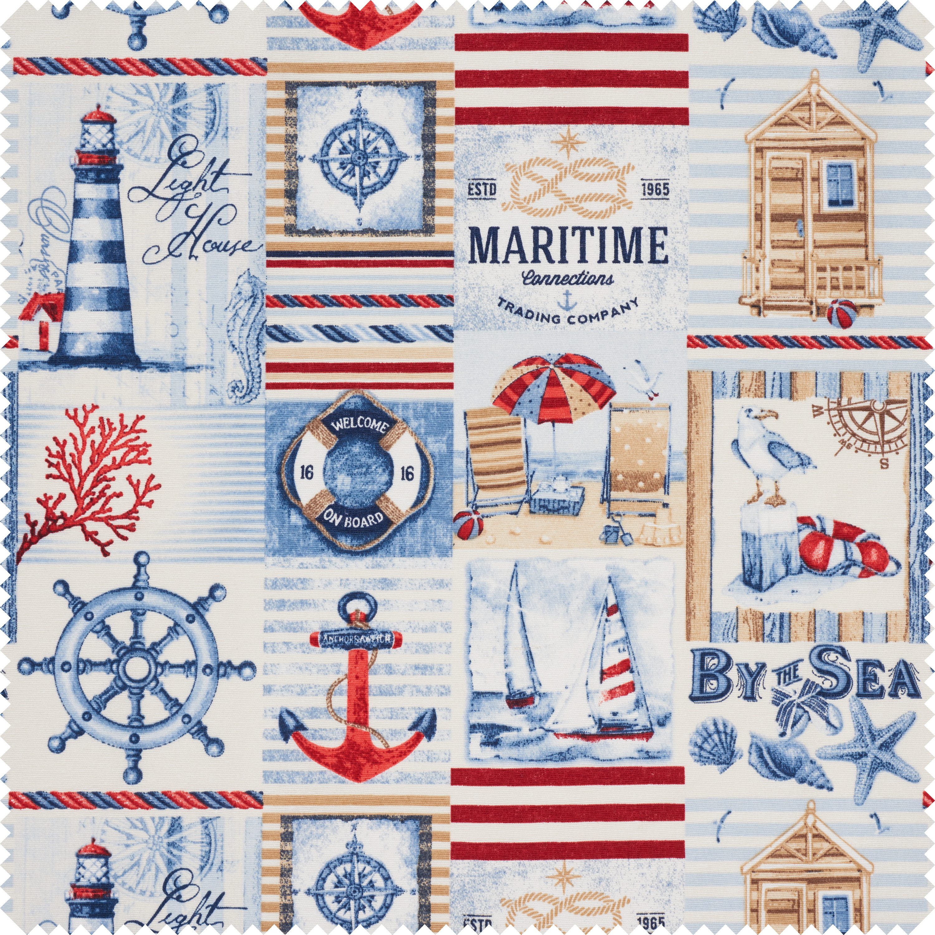 VBS Stoff By the Sea, 140cm breit, Meterware