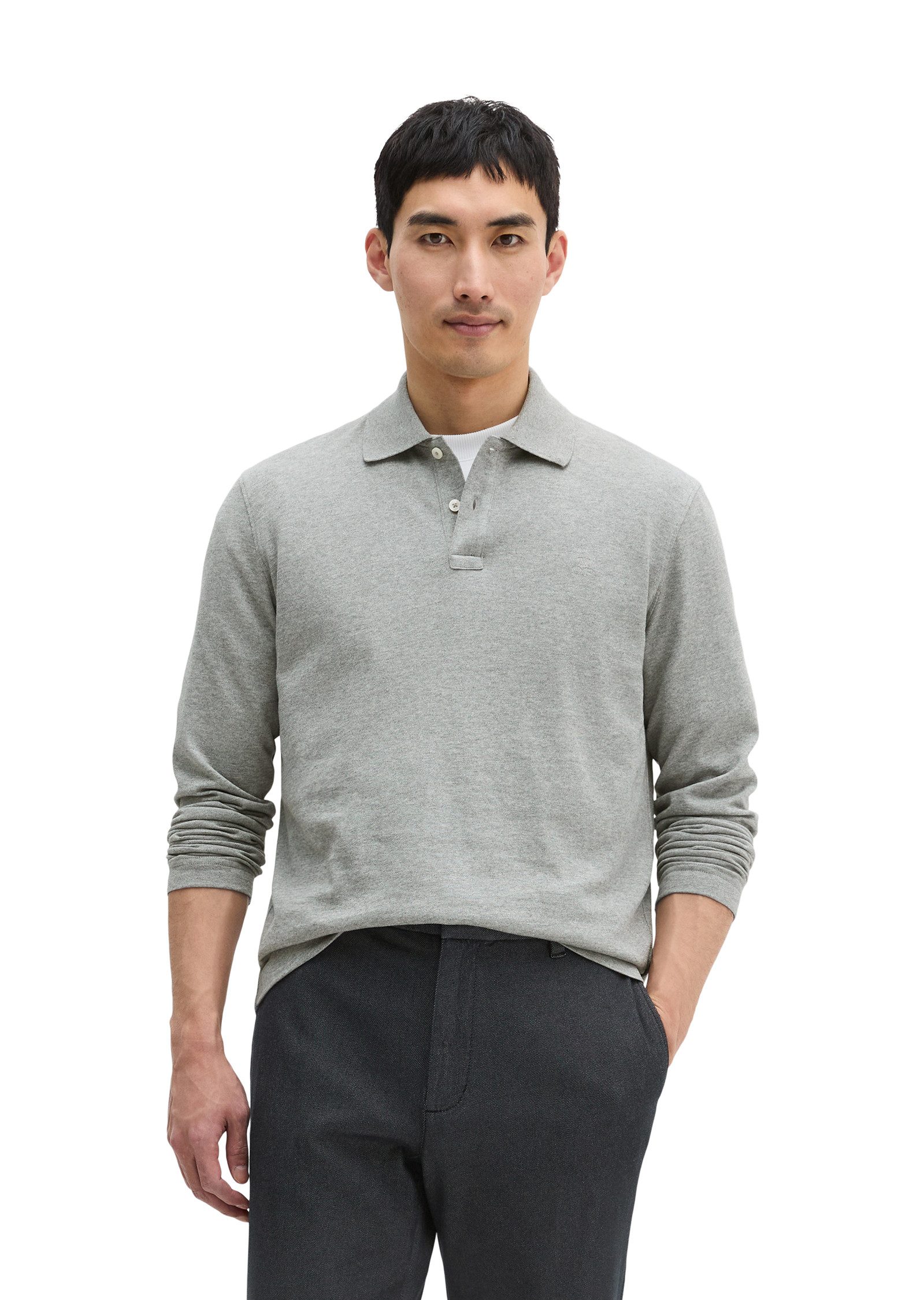 Marc O'Polo Langarm-Poloshirt günstig online kaufen