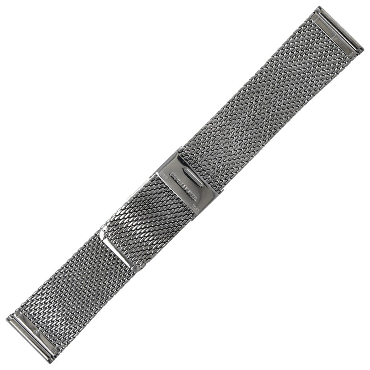 BOSS Uhrenarmband 22mm Metall Grau 659002655