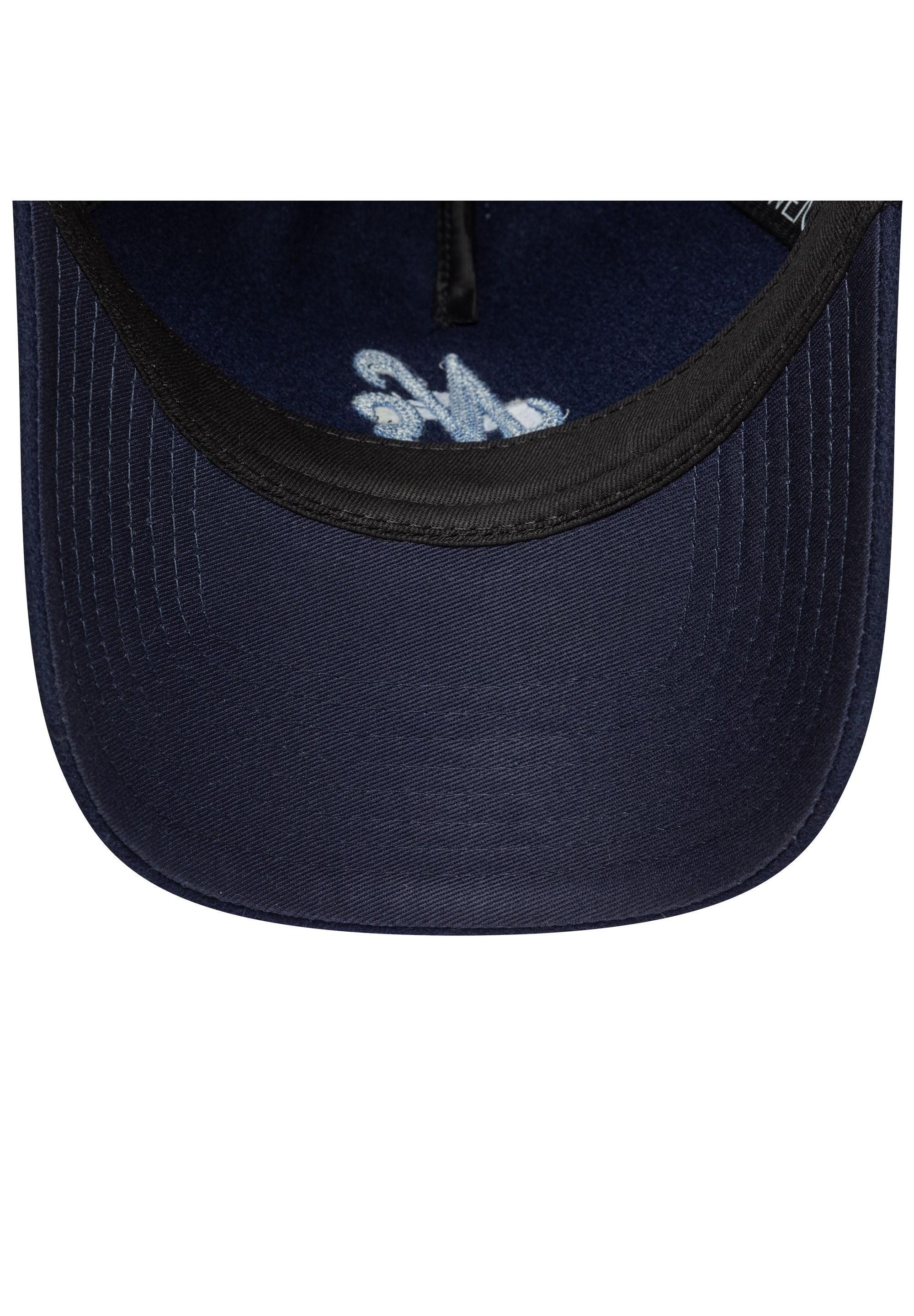 New Era Baseball Cap New Era 9Twenty A-Frame NE Melton Cap Dunkelblau (1-St)