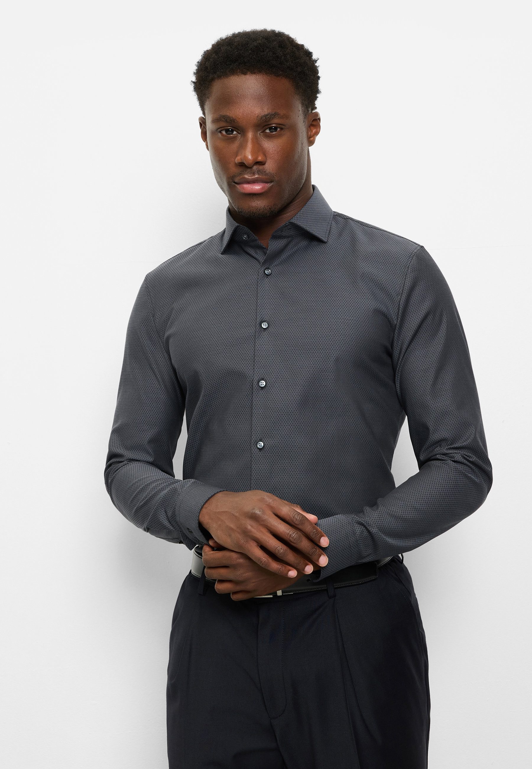 Businesshemd OLYMP No. Six, super slim, Royal Kent mit extra langem Arm