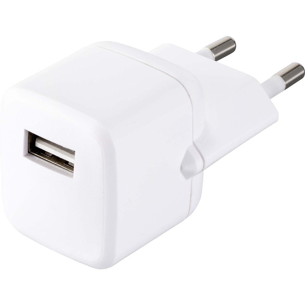 VOLTCRAFT VOLTCRAFT UC-1AXX001 USB Ladegerät 12 W 1x USB-A Weiß Innenbereich USB-Ladegerät (UC-1AXX001)