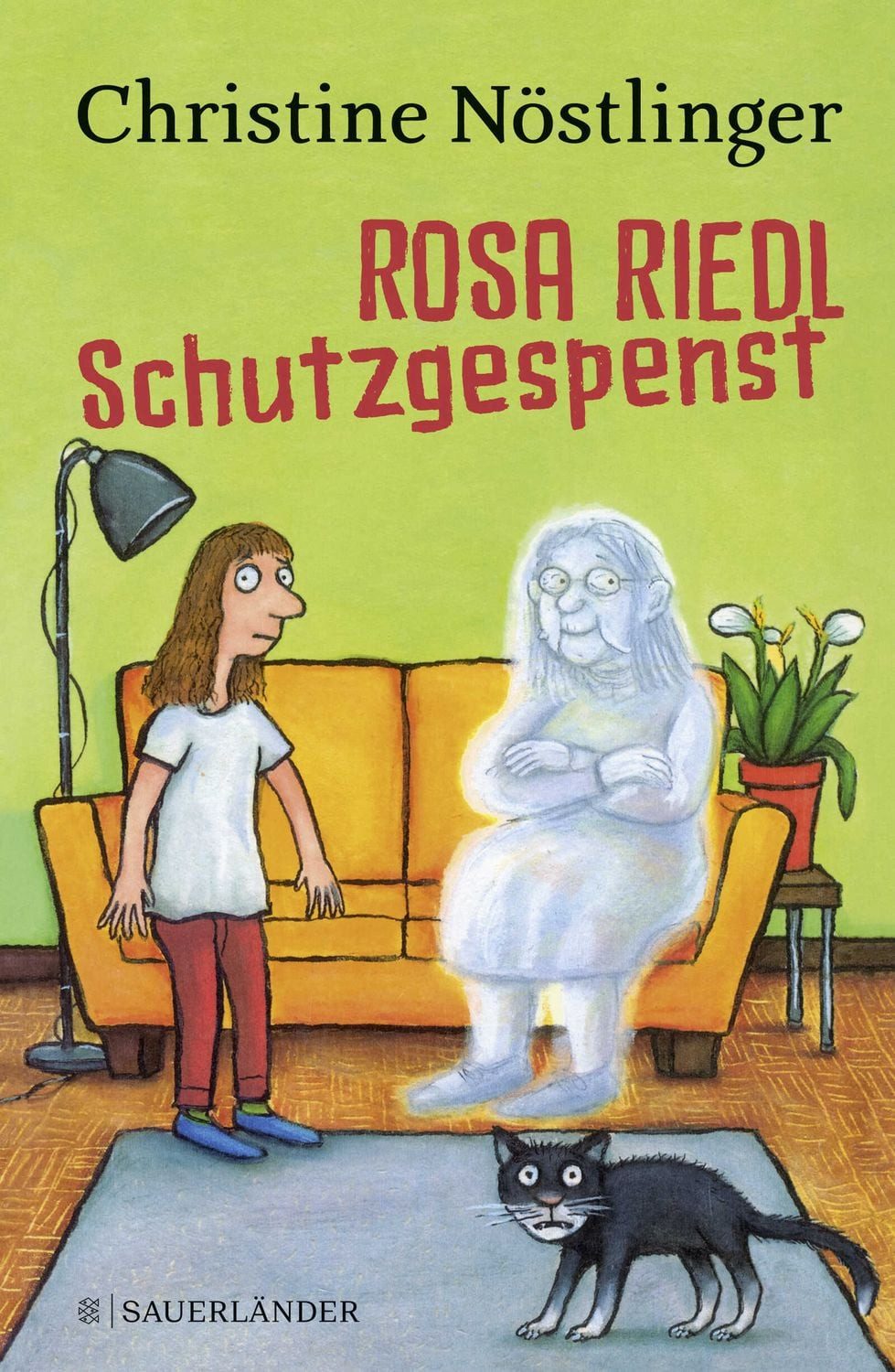 Rosa Riedl Schutzgespenst / Christine Nöstlinger, Ausgezeichnet mit dem Österreichischen Kinder- und Jugendbuchpreis 1979