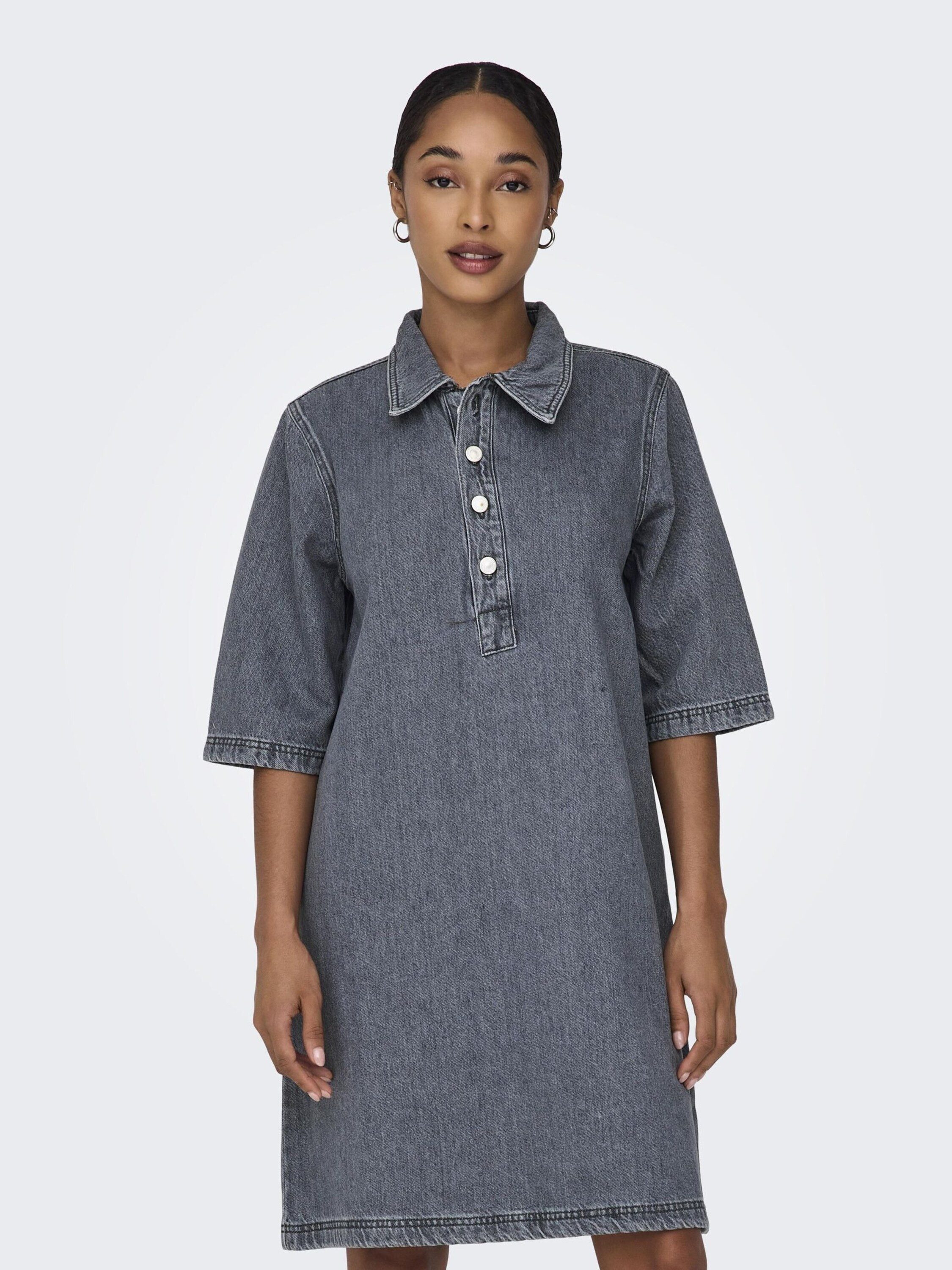 ONLY Blusenkleid ONLGRY (1-tlg) Falten