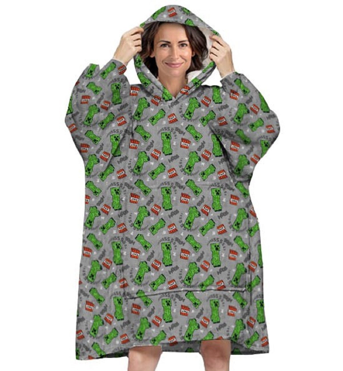 Minecraft Poncho - Bequemer Überwurf mit günstig online kaufen