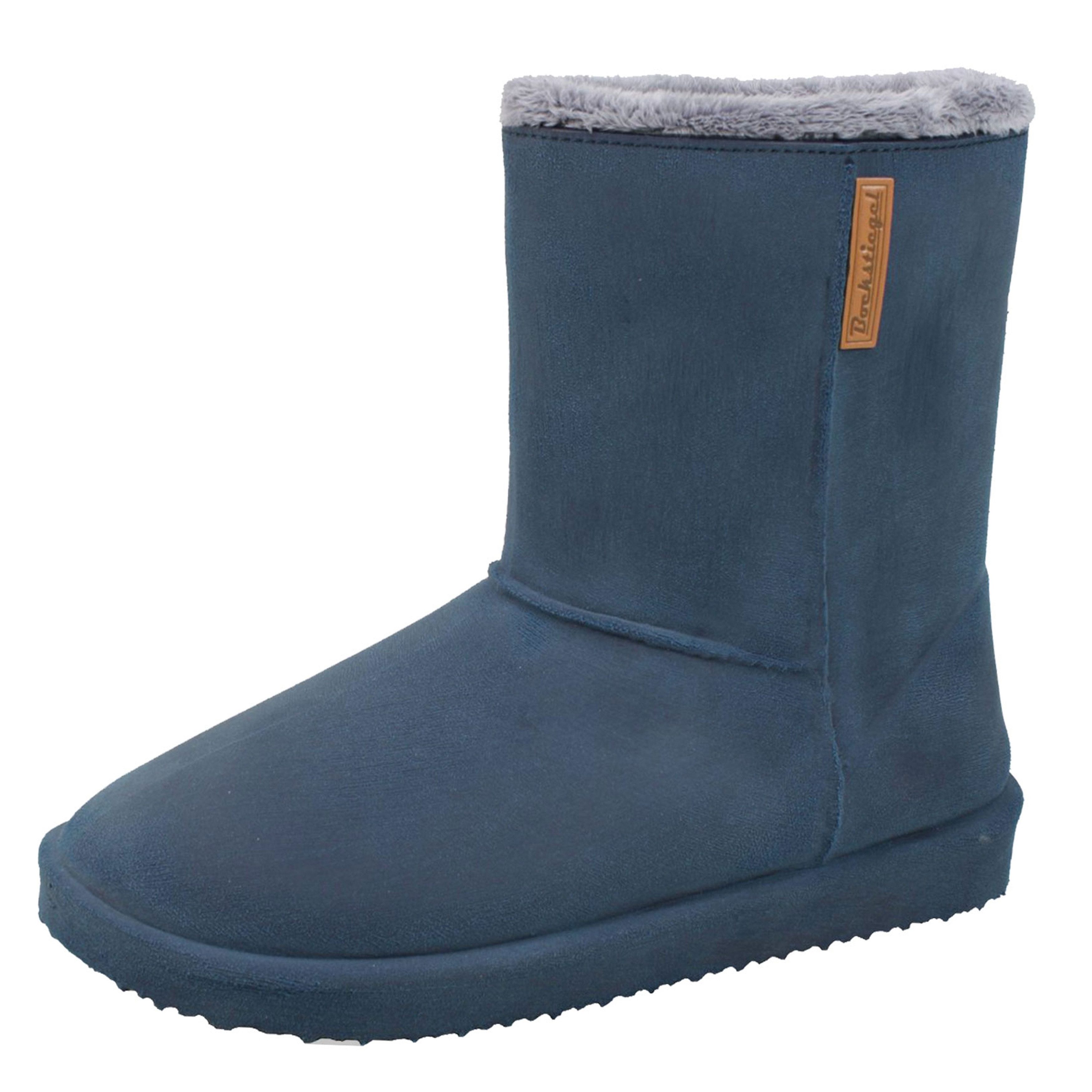 Fjordvik NORDVELL PVC-Gummistiefel Damen – warm & robust Eisblau, Gr. 40 Gummistiefel (Warme Damenstiefel für Alltag, Hof & winterliche Straßen) Wärmendes Innenmaterial schützt zuverlässig bei winterlichen Wegen