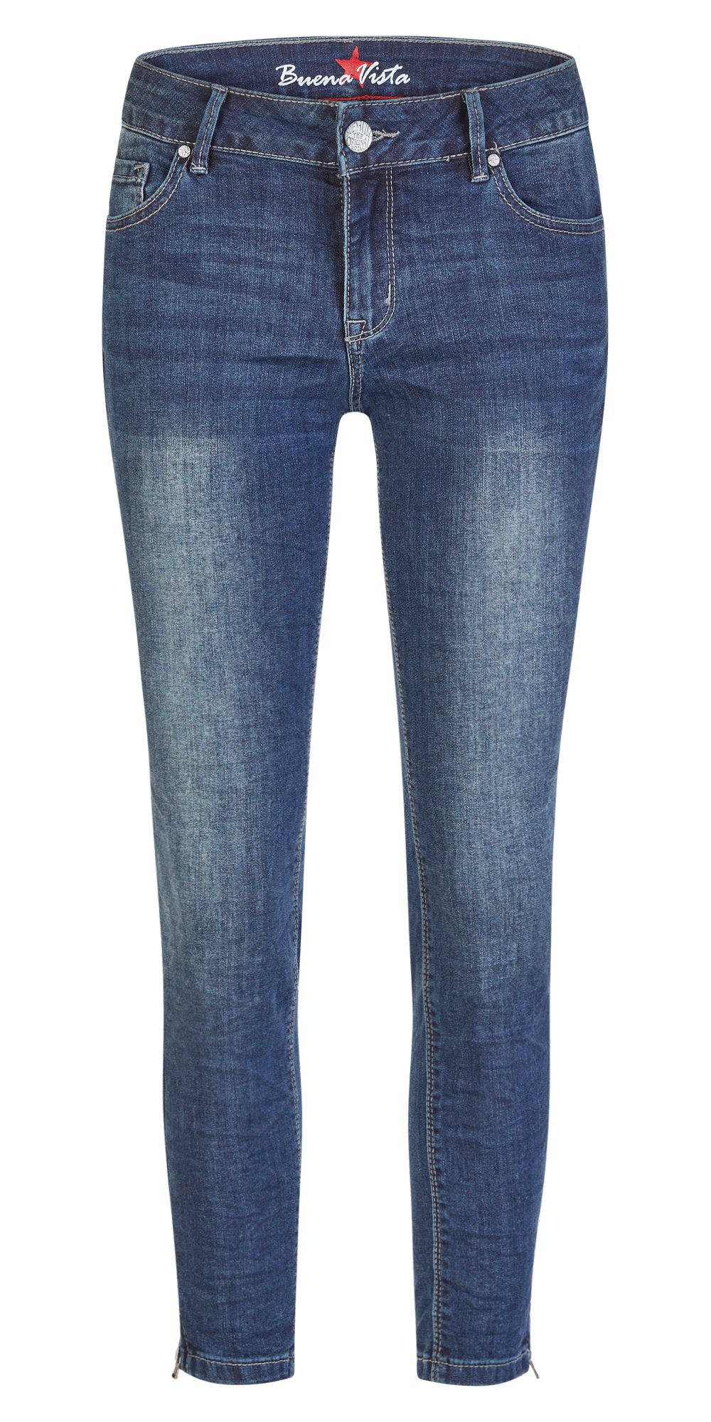 Chinohose Italy V 7/8 stretch denim