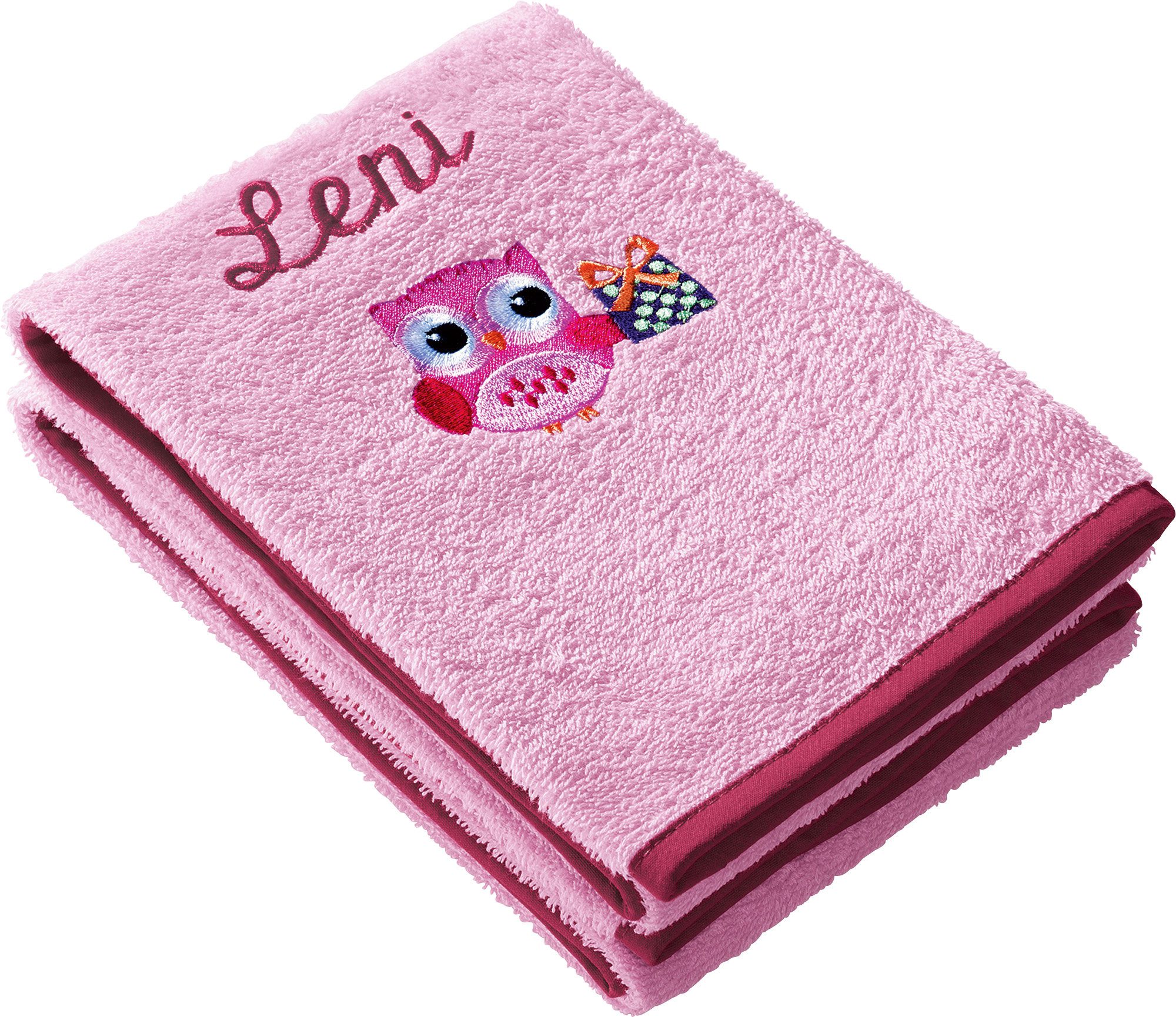 Erwin Müller Handtuch Kinder-Handtuch 2er-Pack, Frottier, Walk-Frottier Uni