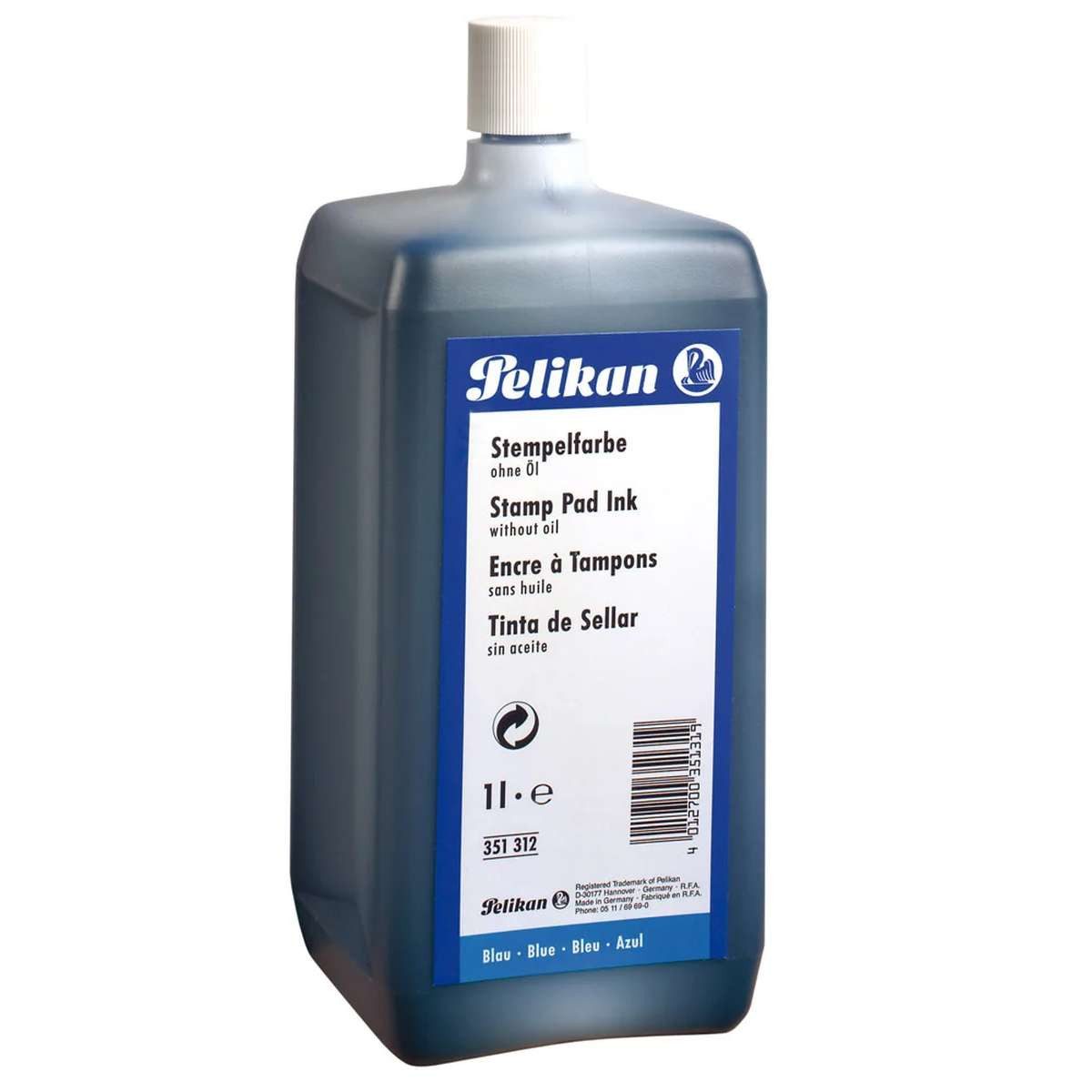 Pelikan Pelikan 351296 Nachfüllpackung für Stempelkissen Stempelfarbe