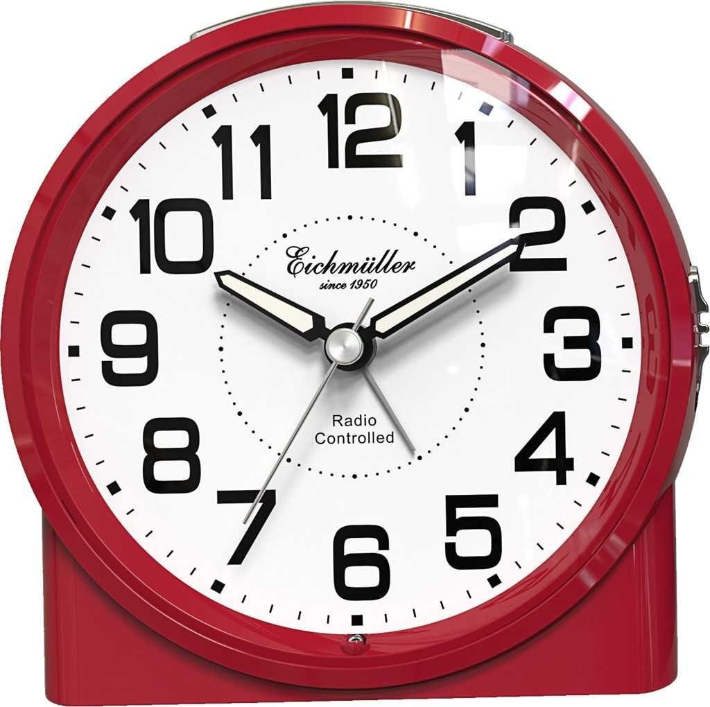 Eichmüller Funkwecker 9890-05 – Präziser roter Wecker mit gut ablesbarem Zi günstig online kaufen