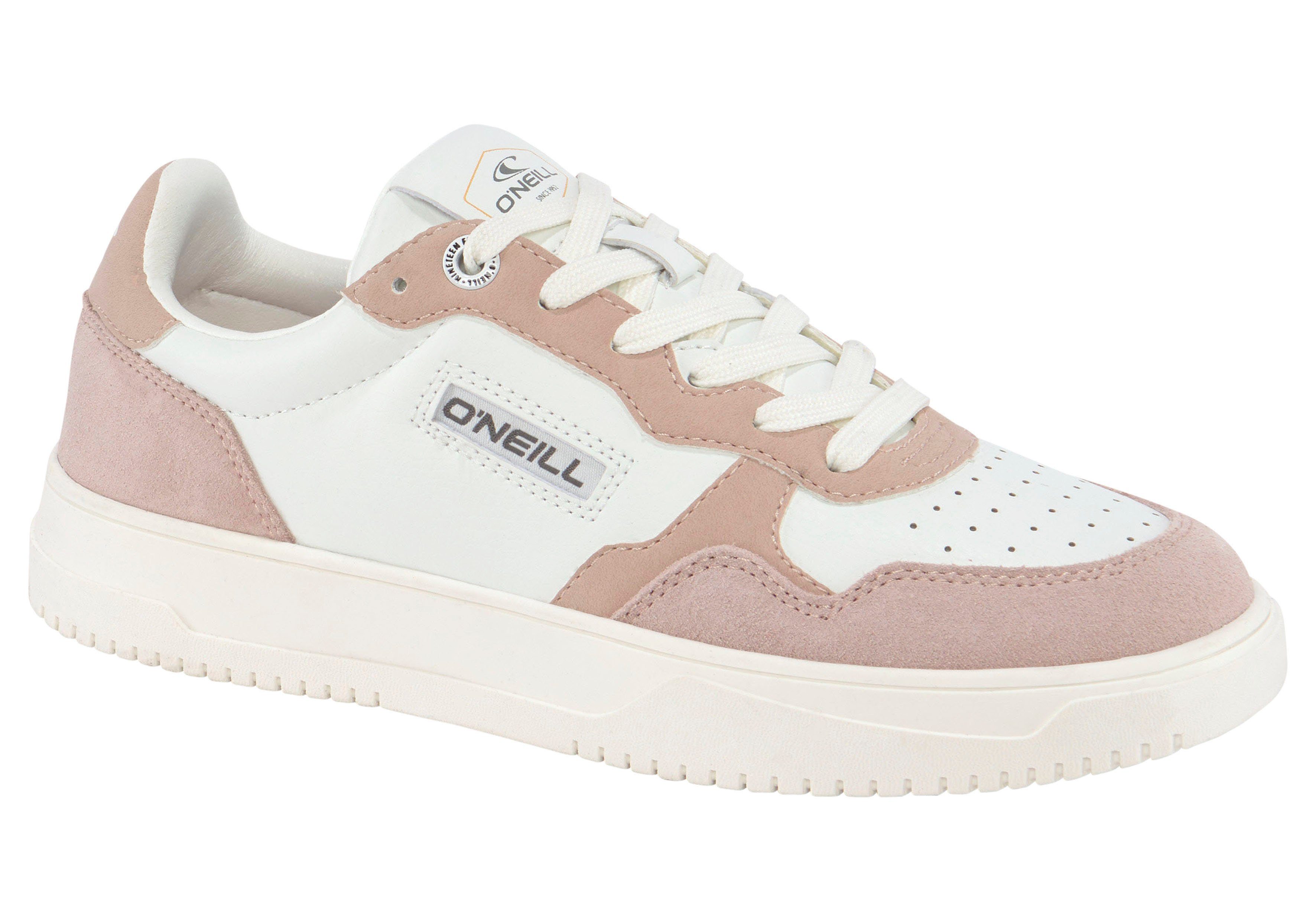O'Neill GALVESTON WOMEN LOW Sneaker weiß-rosa