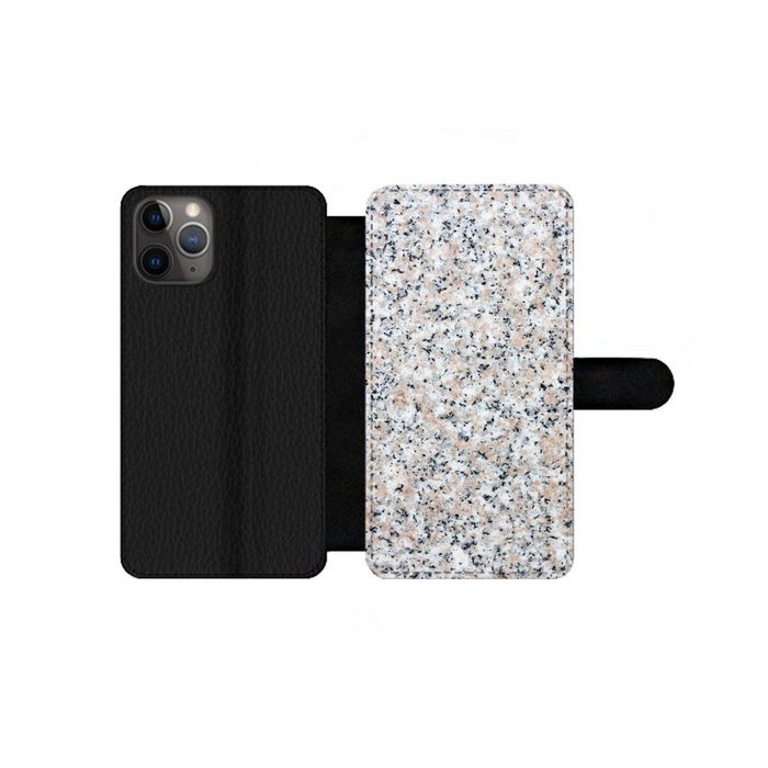 MuchoWow Handyhülle Granit - Strukturen - Design - Stein Handyhülle Telefonhülle Apple iPhone 11 Pro
