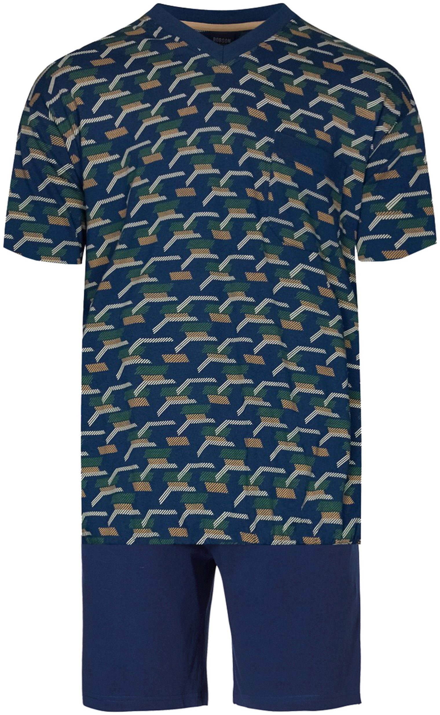 Shorty Modischer Herren Pyjama kurz
