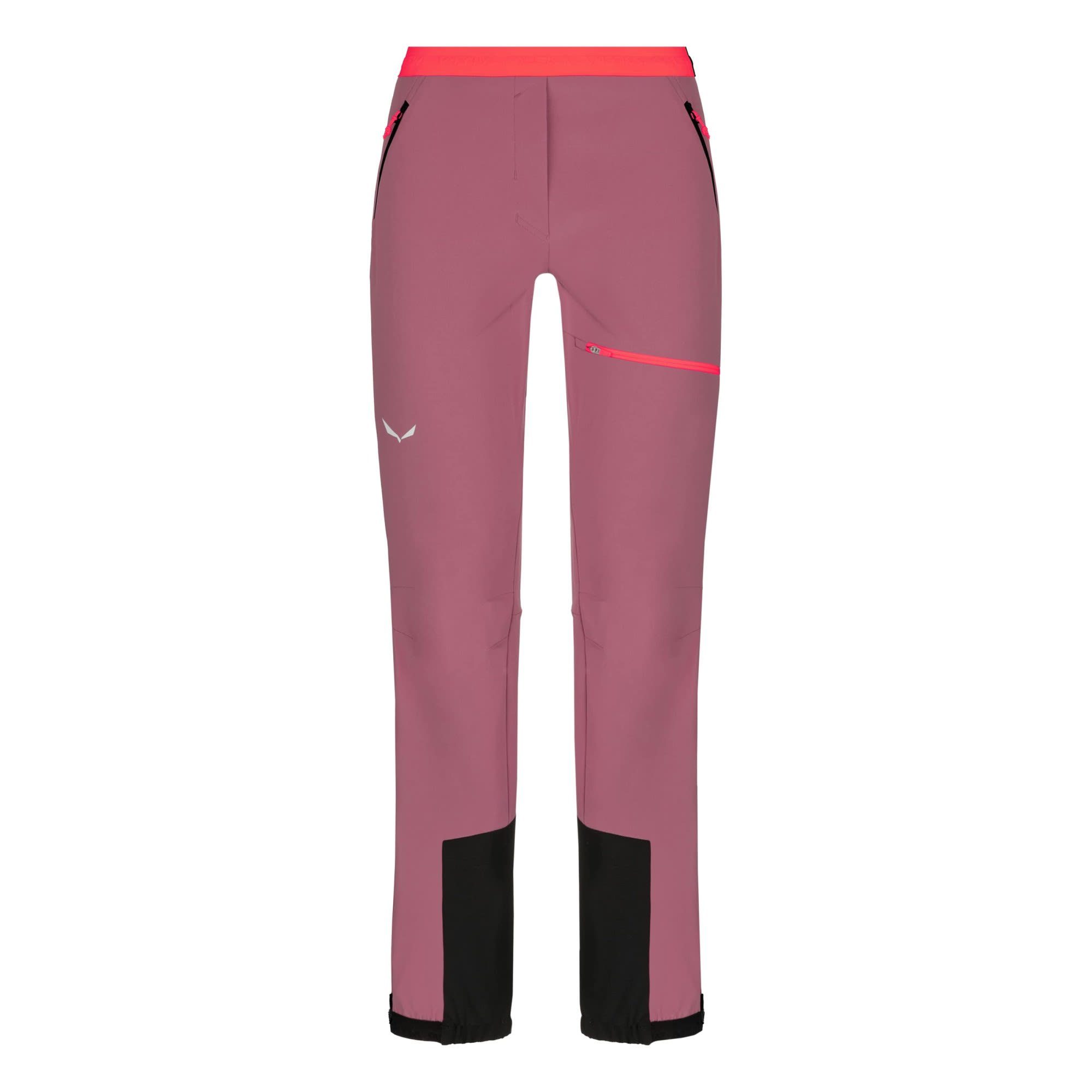 Salewa Hose & Shorts Salewa W Sella Dst Light Pants Damen Softshellhose rosa