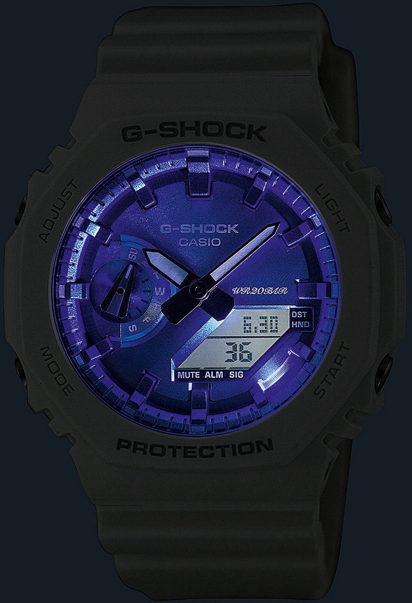 CASIO GA-2100WS-7AER Chronograph G-SHOCK