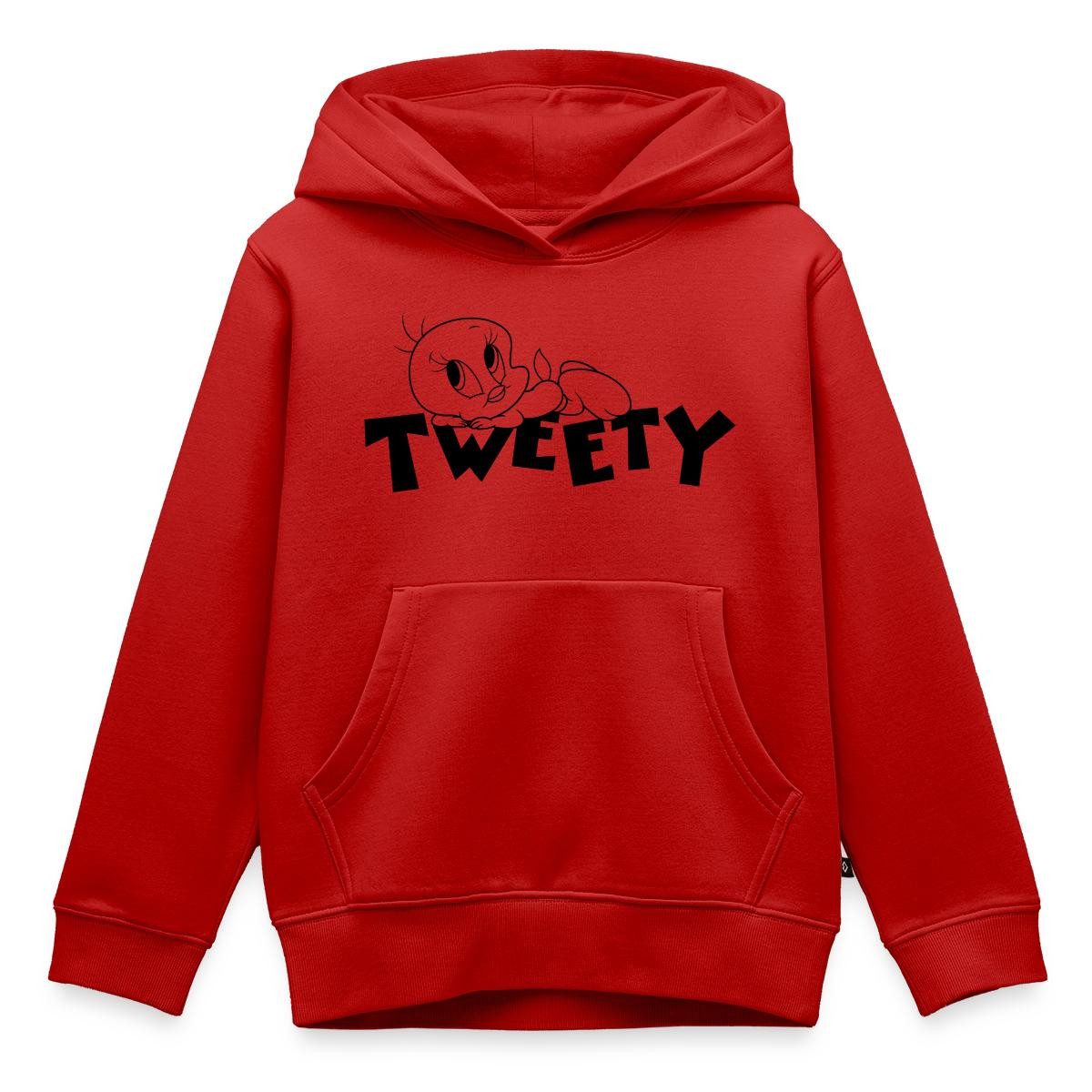 Hoodie Looney Tunes Tweety Ausmalmotiv Kinder Premium Hoodie