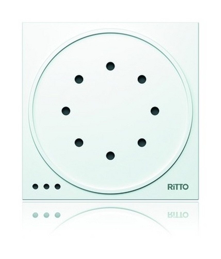 RITTO Gegensprechanlage, Sprachmodul Bus-System weiß 95 x 95 x 33 mm