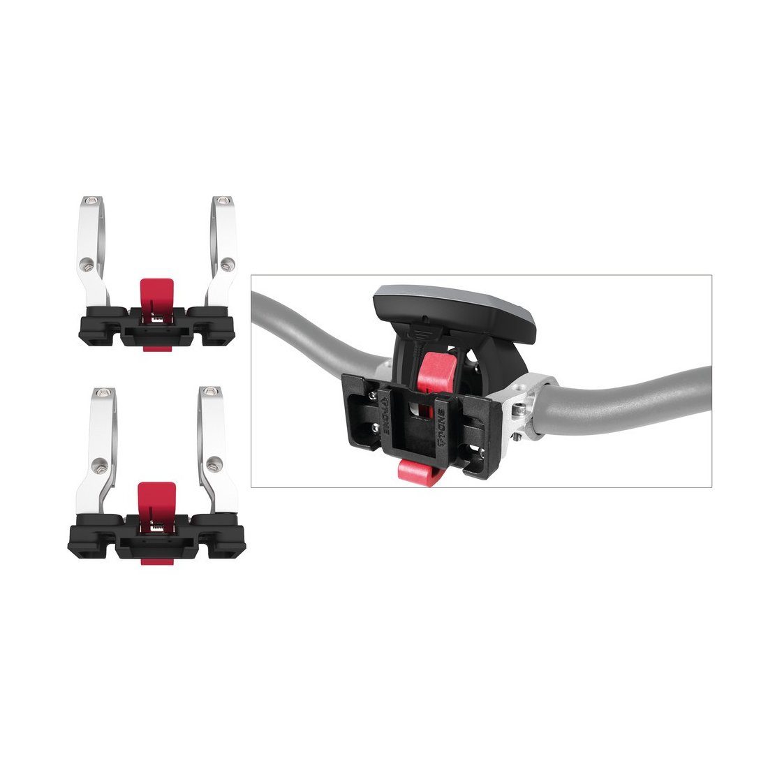 Lenkeradapter Talon E-Bike Alu/Kunststoff 31,8/25,4 mm Adapter