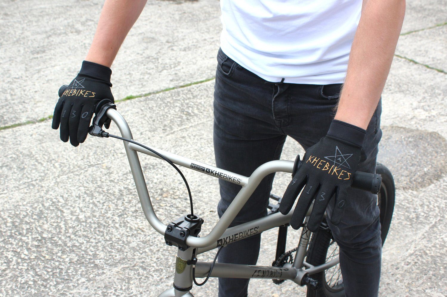 KHEbikes BMX 4130 KHE Handschuhe Fahrradhandschuhe S