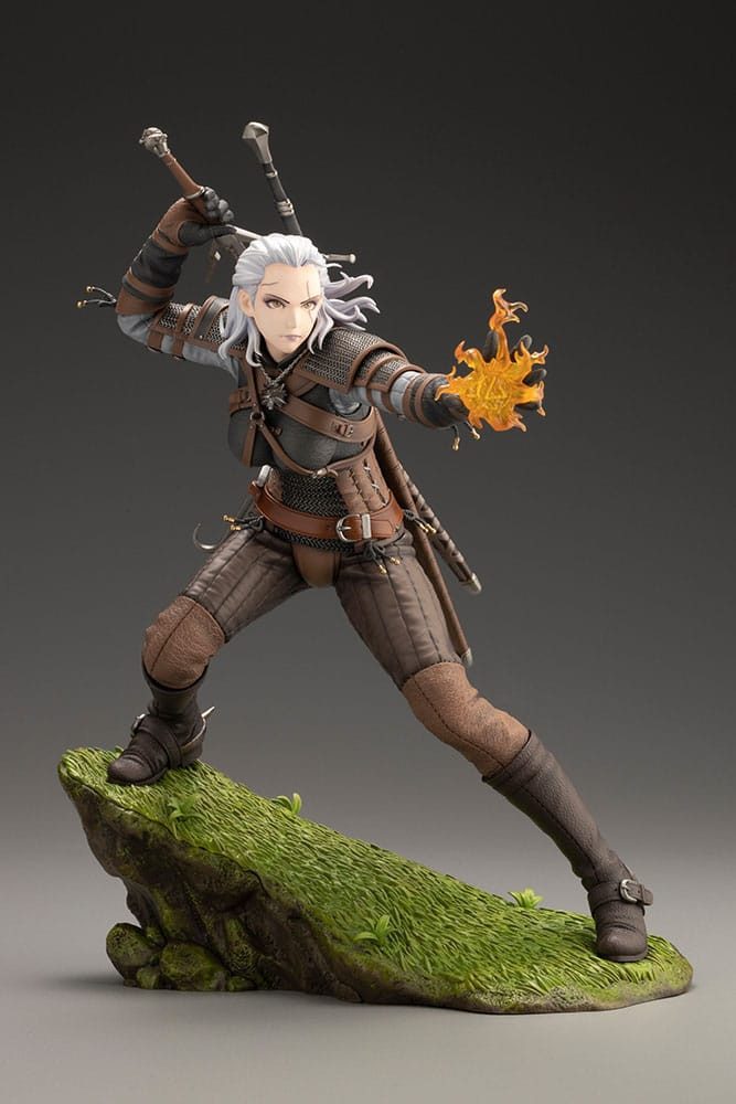 Kotobukiya Sammelfigur THE WITCHER GERALT BISHOUJO STATUE