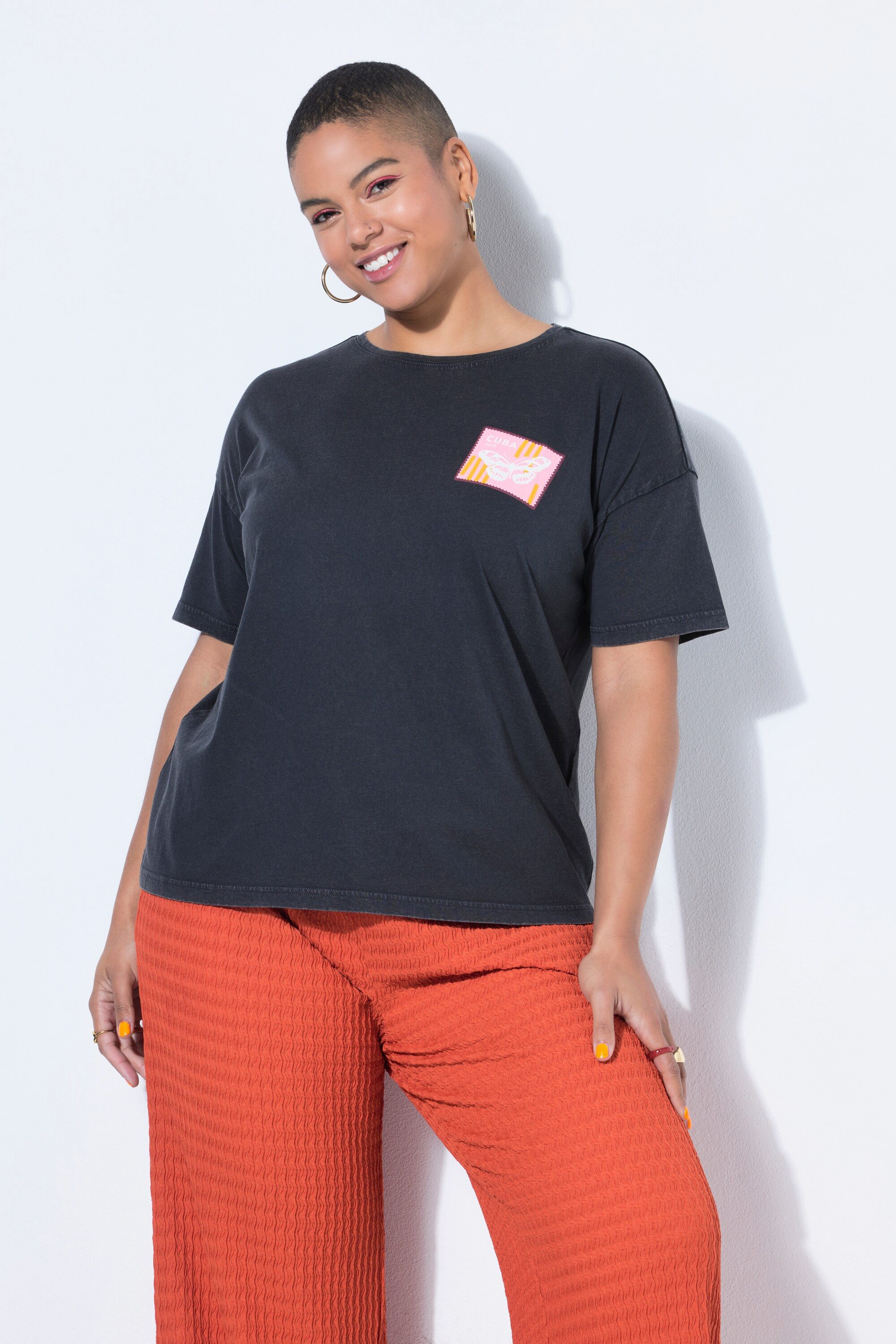 T-Shirt T-Shirt oversized Vintage Look Prints
