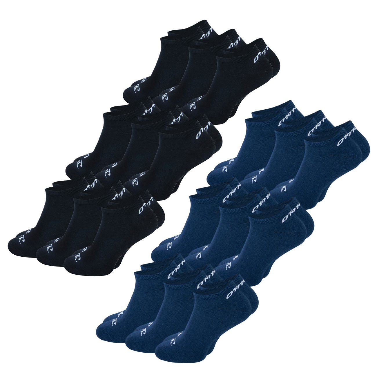 O'Neill Sneakersocken Unisex Sneaker 18er Pack (18-Paar) aus Baumwolle mit Logo