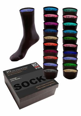 H.I.S Socken (Set, 20-Paar) in praktischer Geschenkbox