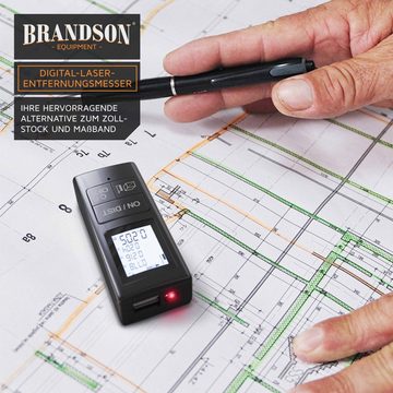 Brandson Lasermessgerät, Digital Entfernungsmesser - mini Distanzmessgerät