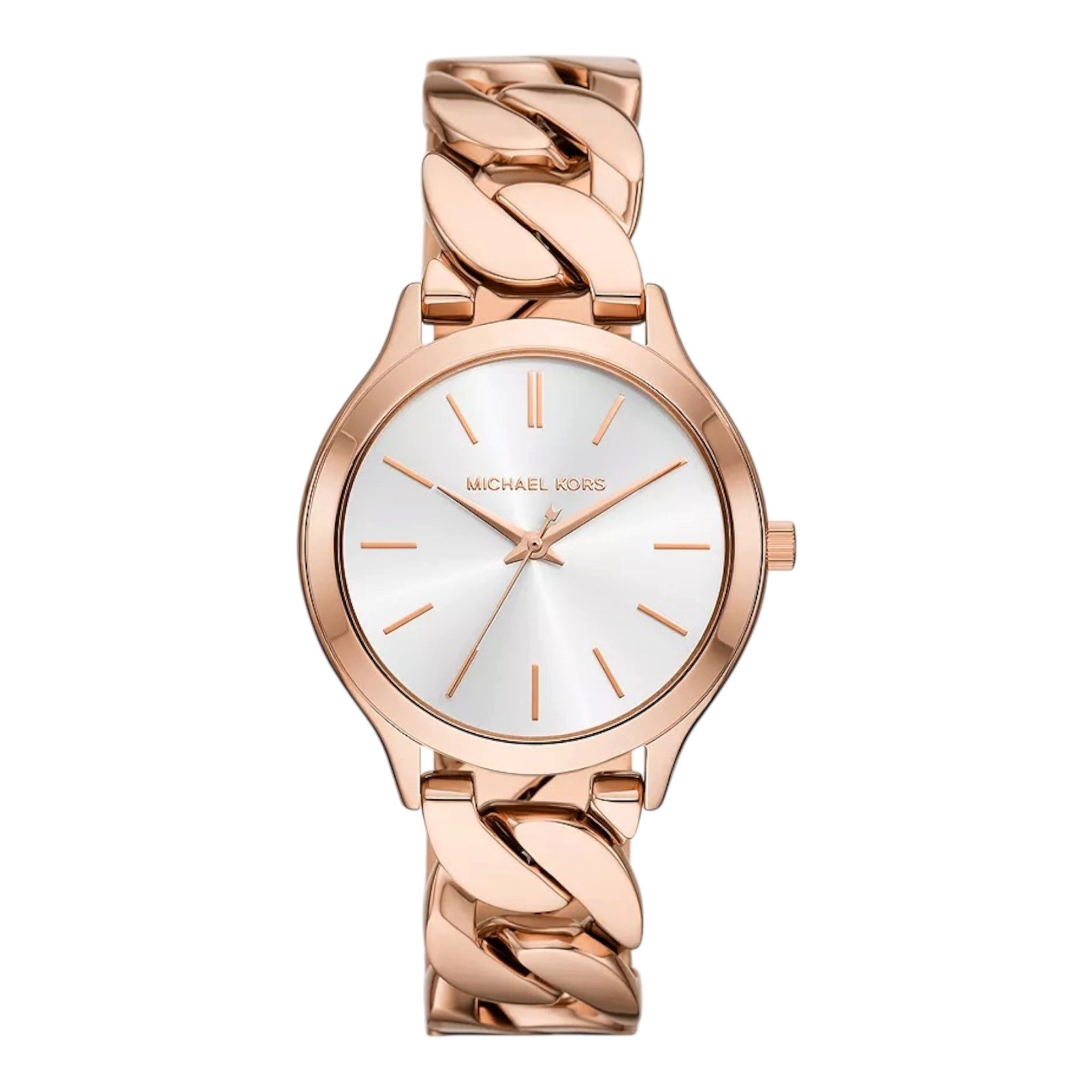 Quarzuhr Michael Kors Runway Edelstahl roségoldfarben