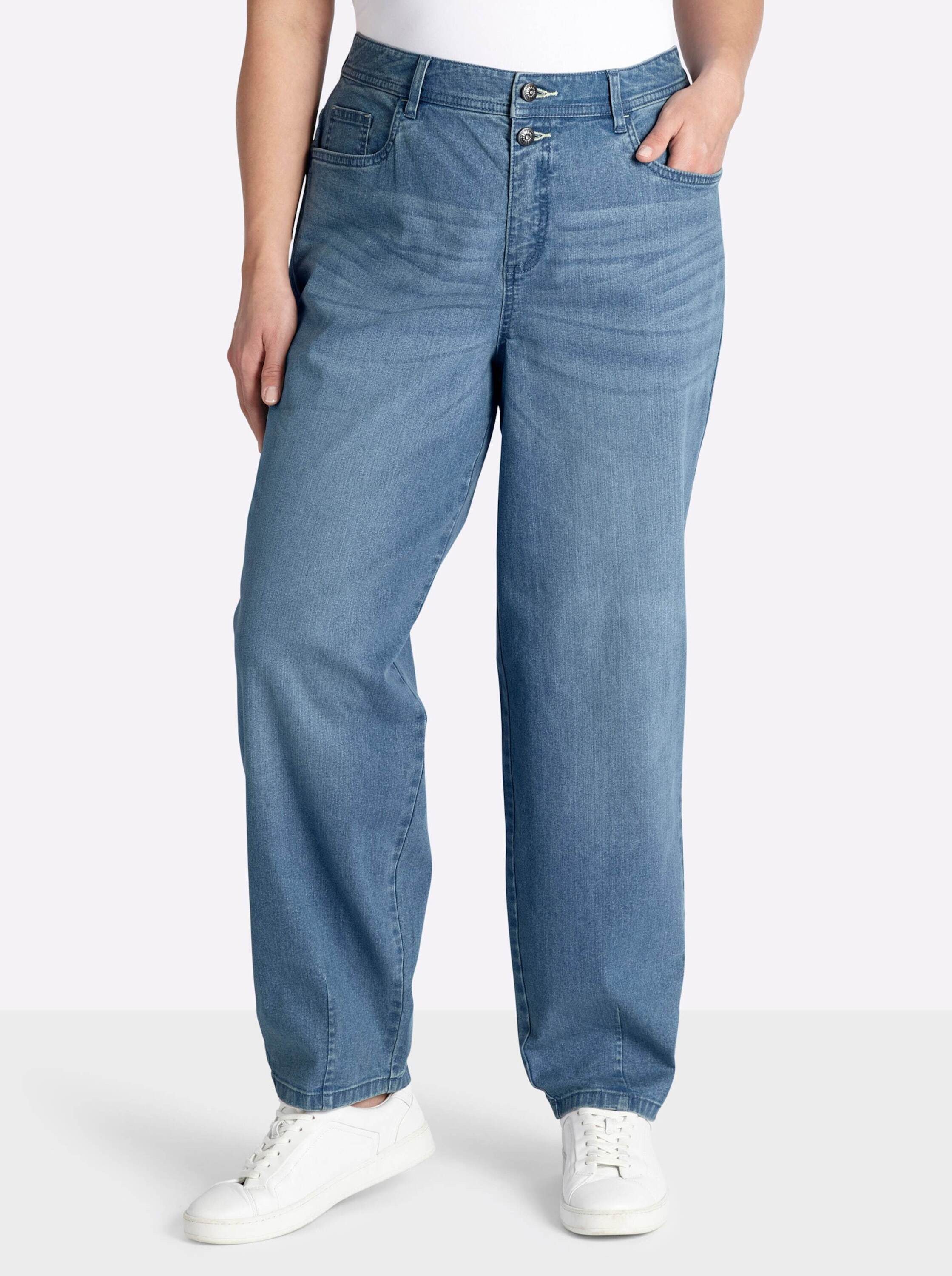 Sheego Bequeme Jeans Jeans normal