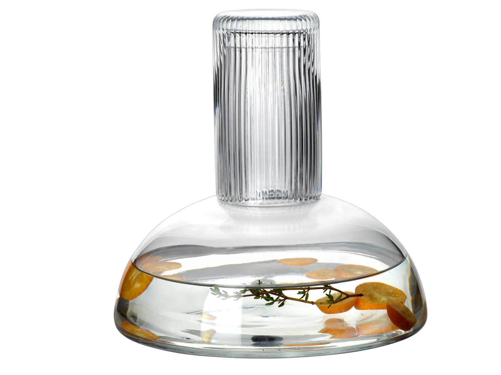 ASA SELECTION Karaffe Juna Karaffe mit Trinkglas clear 1,3l