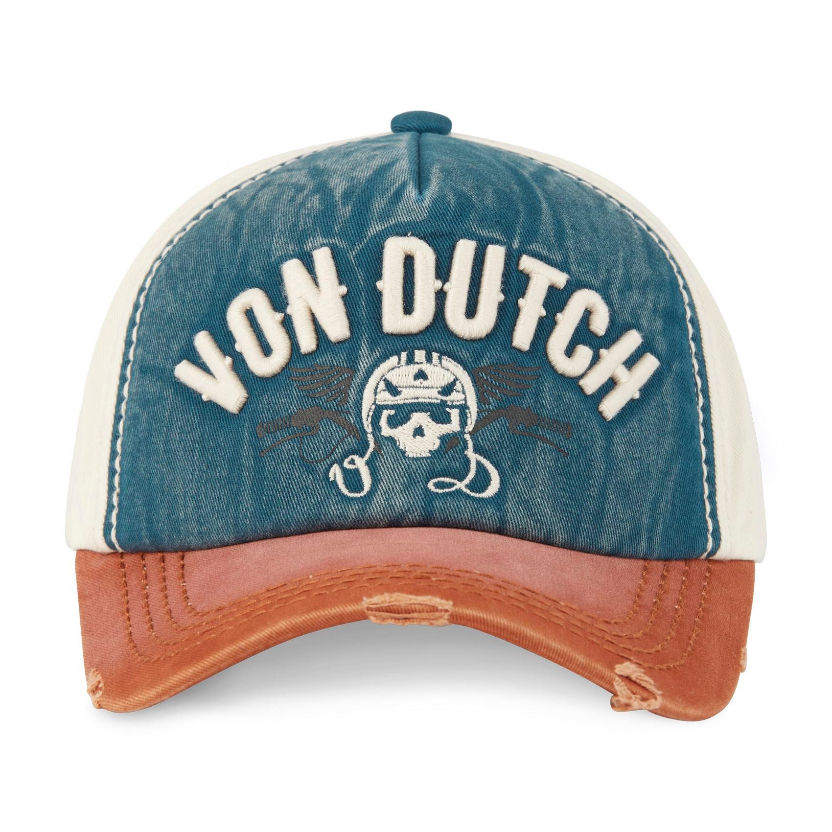 Von Dutch Trucker Cap Von Dutch Originals Trucker Cap - XAVIER - Use effect (Basecap, Basecap, Trucker Kappe) Used-Look