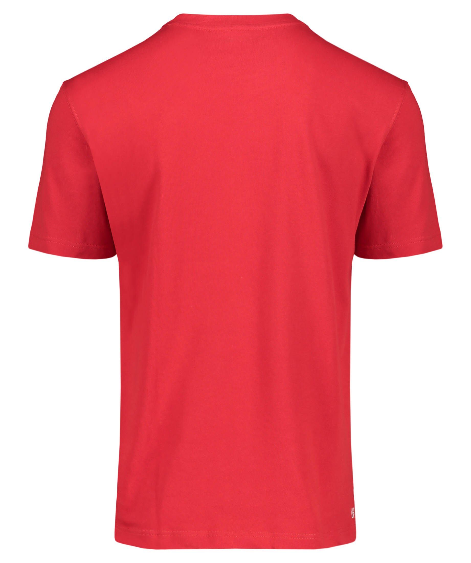 Lacoste (500) Tennisshirt Tennisshirt Sport TEE-SHIRT rot Herren