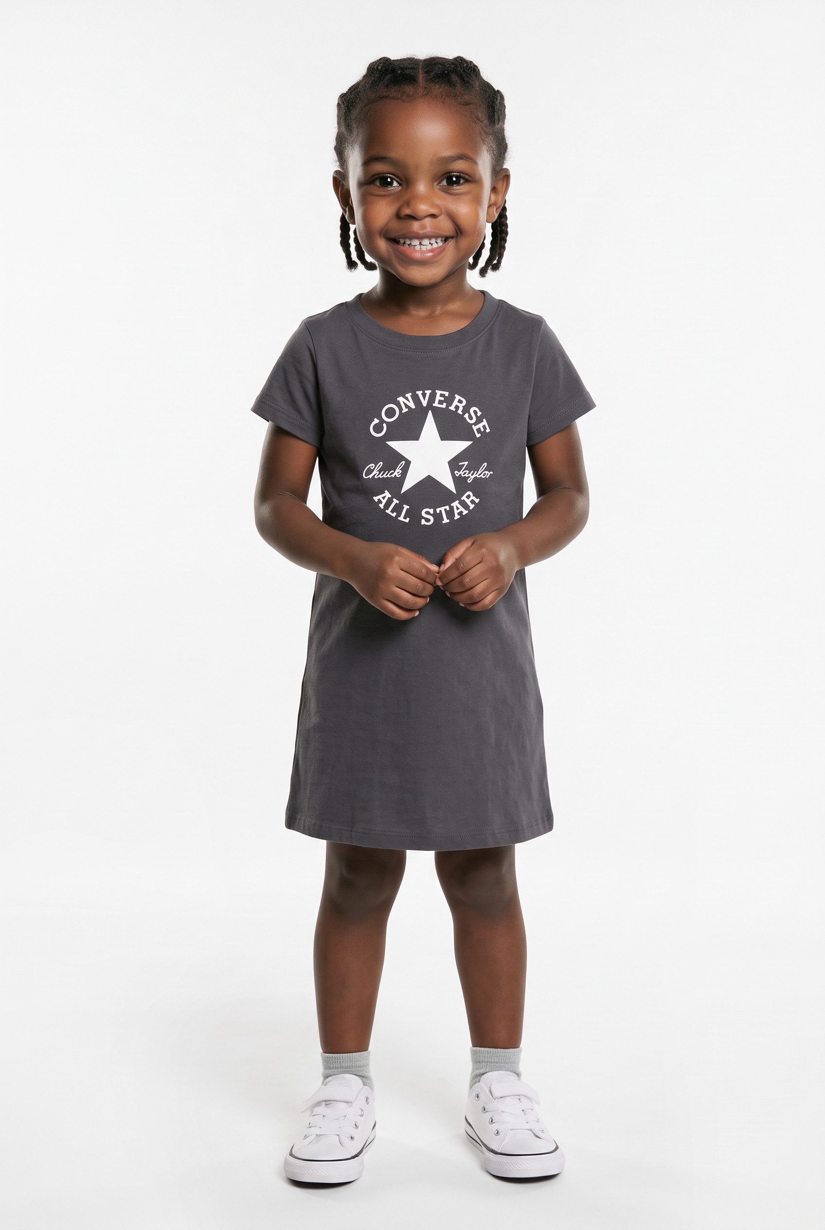 Converse Shirtkleid CNVG S/S DISSECTTED CTP DRESS mit sportlichem Charakter, aus Jersey