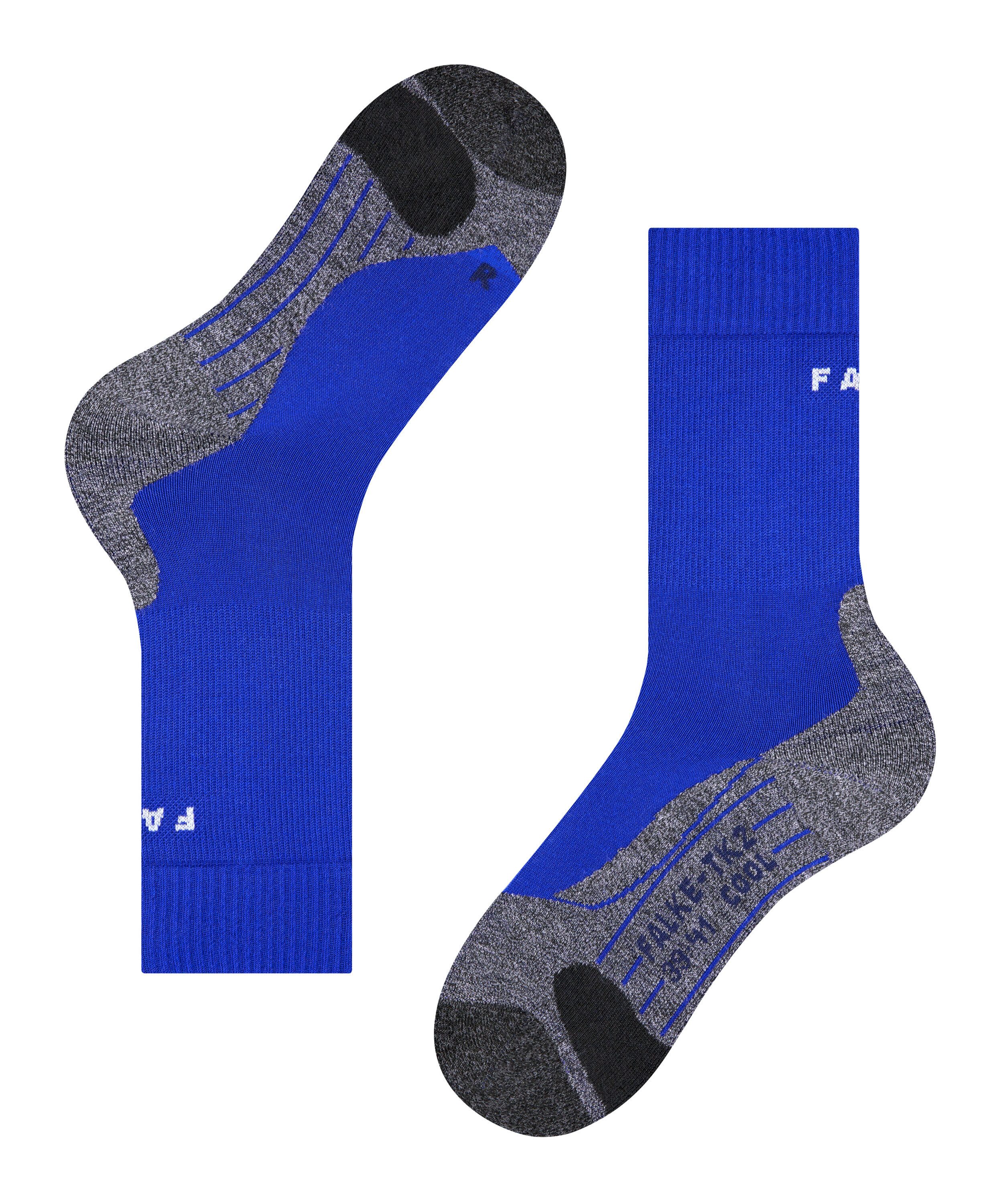FALKE Wandersocken TK2 Explore Cool hoher Komfort im Mittelgebirge, schnelltrocknend, atmungsaktiv – Bild 4 von 5
