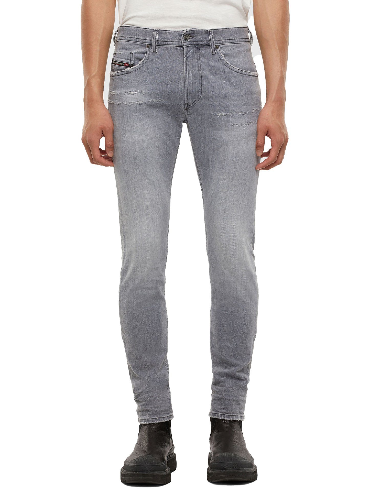 Diesel Slim-fit-Jeans Stretch Grau Hose - W29 L32 - Thommer-X 009DC