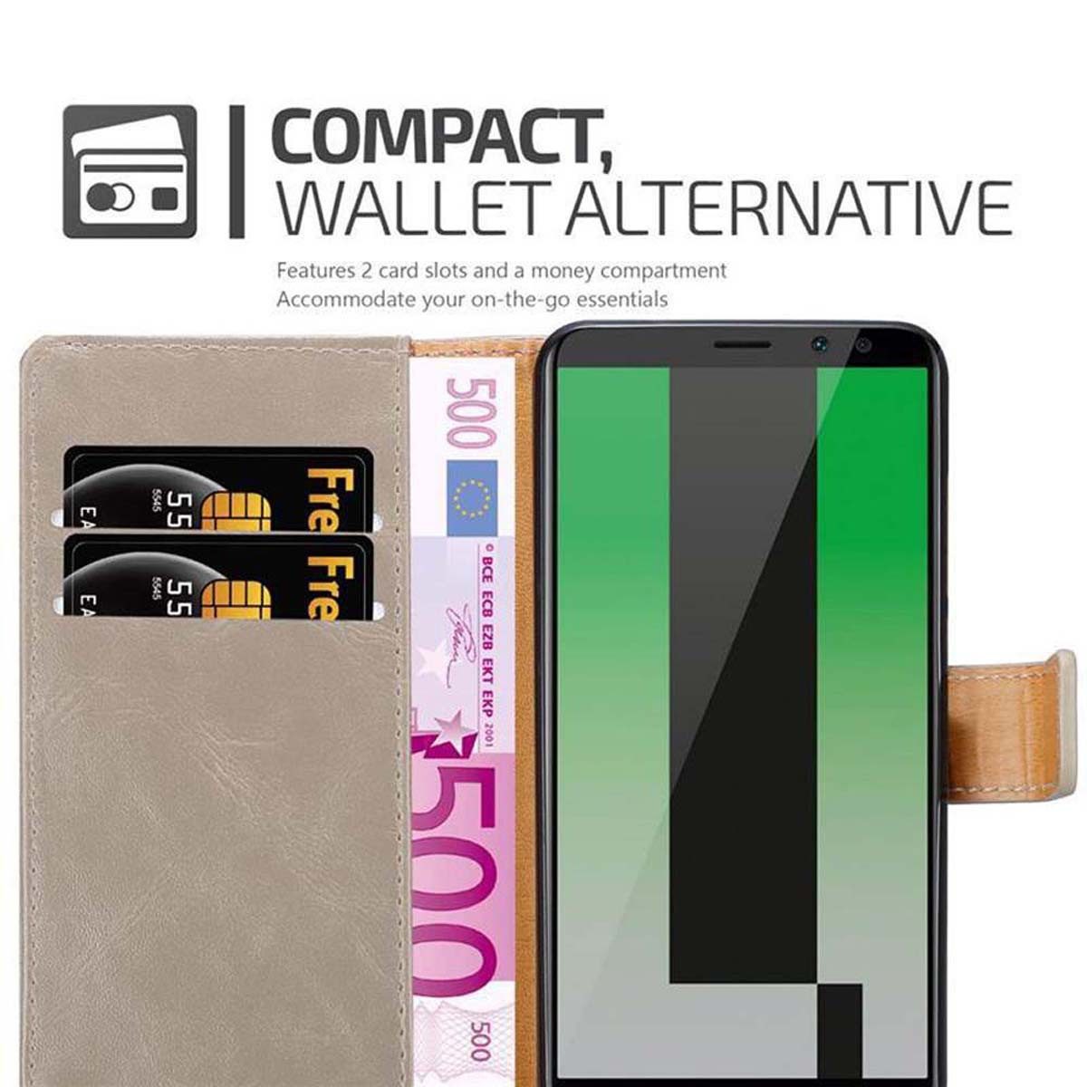 Cadorabo Handyhülle für Huawei MATE 10 LITE Hülle Huawei MATE 10 LITE, Klappbare Handy Schutzhülle - Hülle - mit Standfunktion und Kartenfach