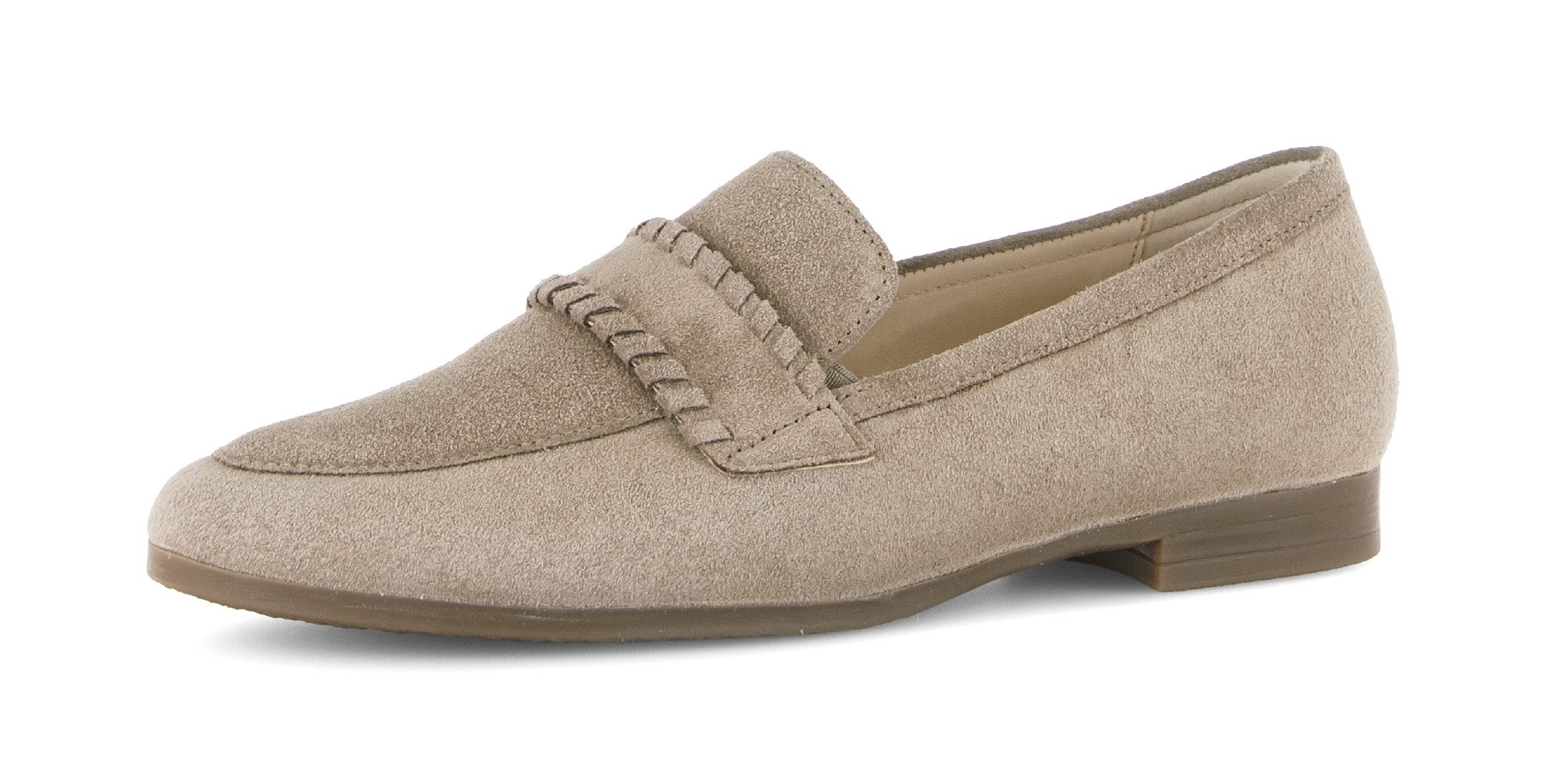 Gabor FLORENZ Slipper, Blockabsatz, Schlupfschuh, Businessschuh mit Zierrie günstig online kaufen