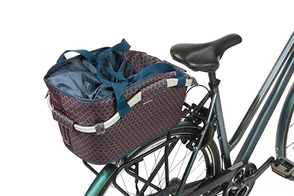Basil Fahrradkorb Basil Flair Carry All MIK 22 Liter - wasserabweisender Hinterradkorb m