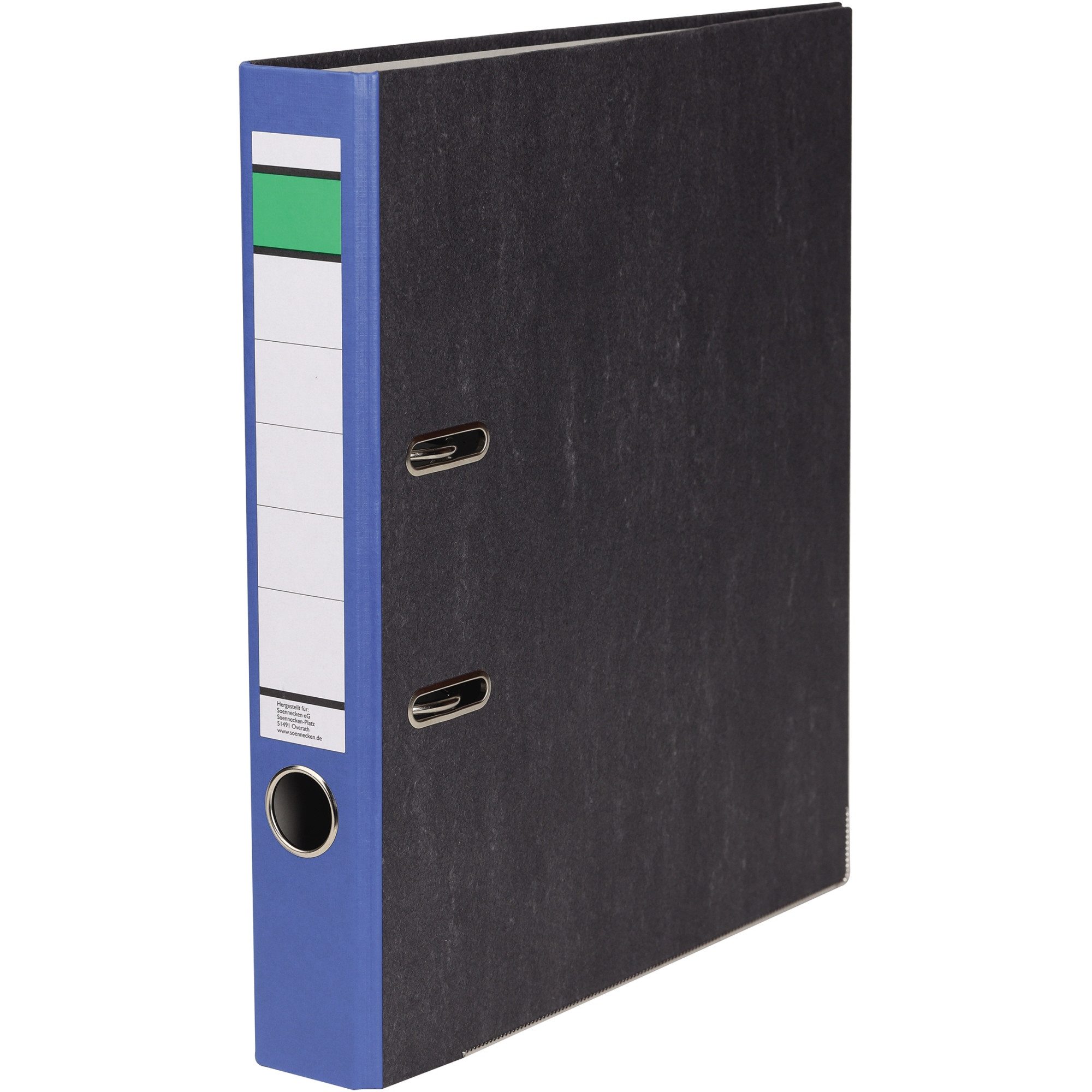 Aktenordner Ordner DIN A4 50mm Recycling Pappe blau